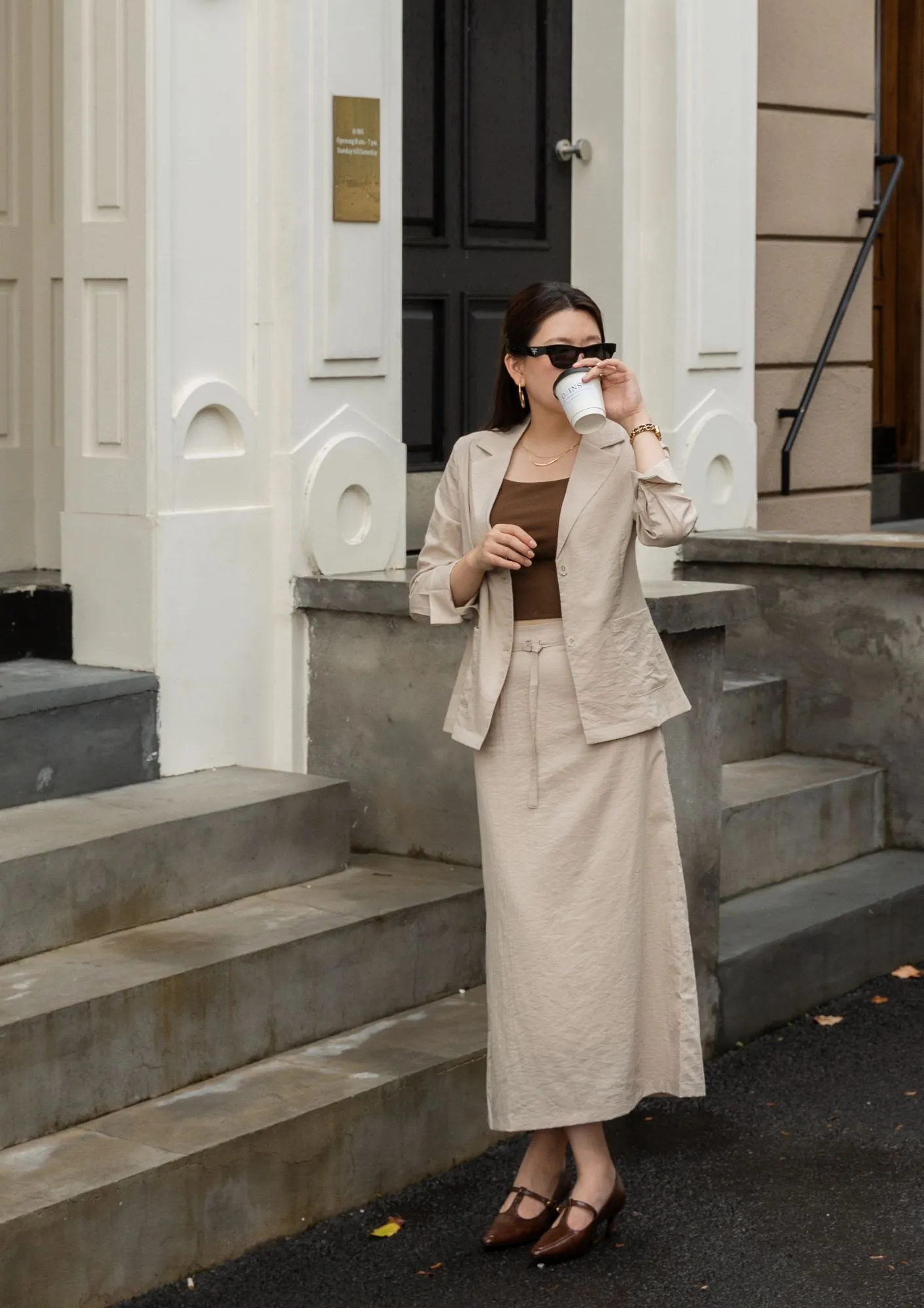 Elena Linen Blend Blazer ZBP5117