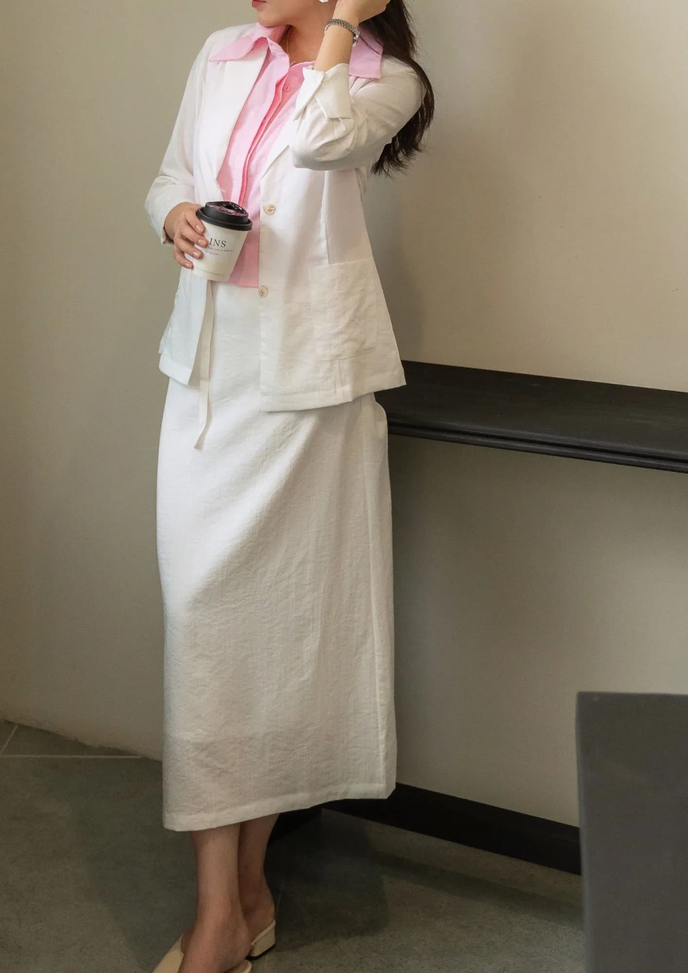 Elena Linen Skirts ZSK5027