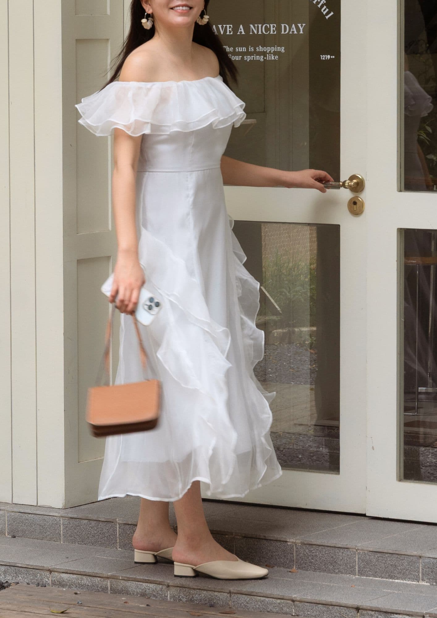Aurora Organza Dress ZBL5015