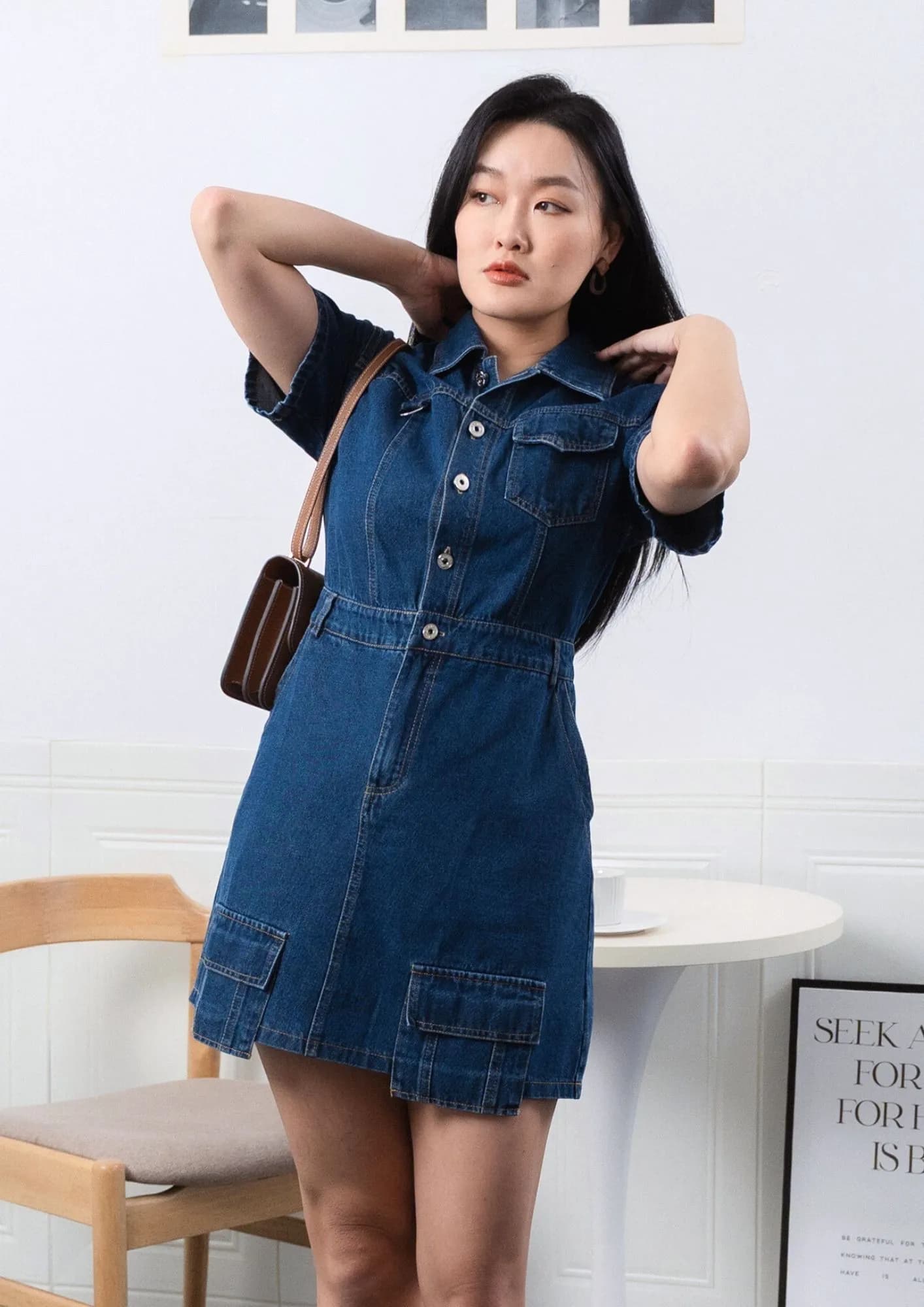 Ruby Denim Dress ZBL5014
