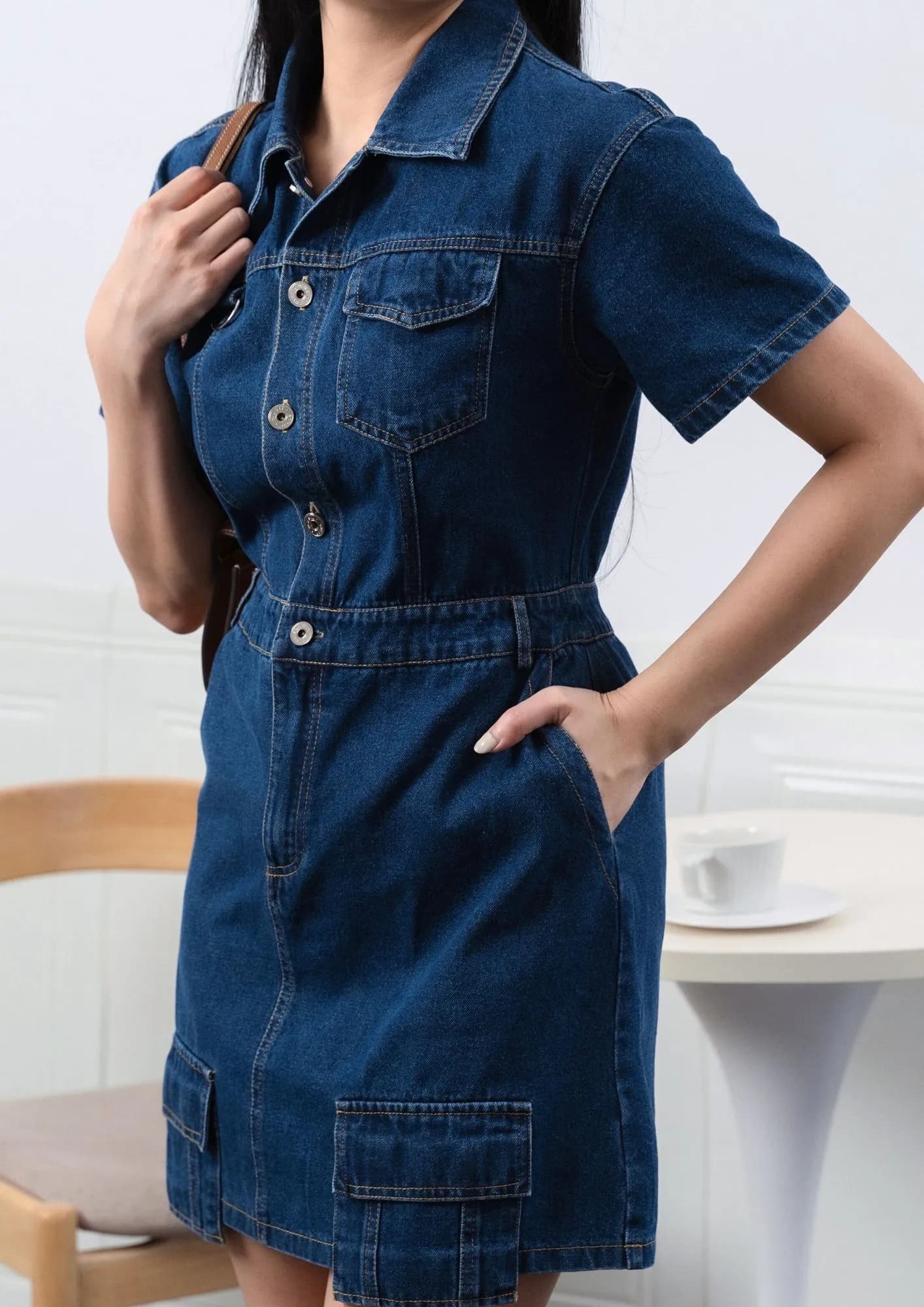 Ruby Denim Dress ZBL5014