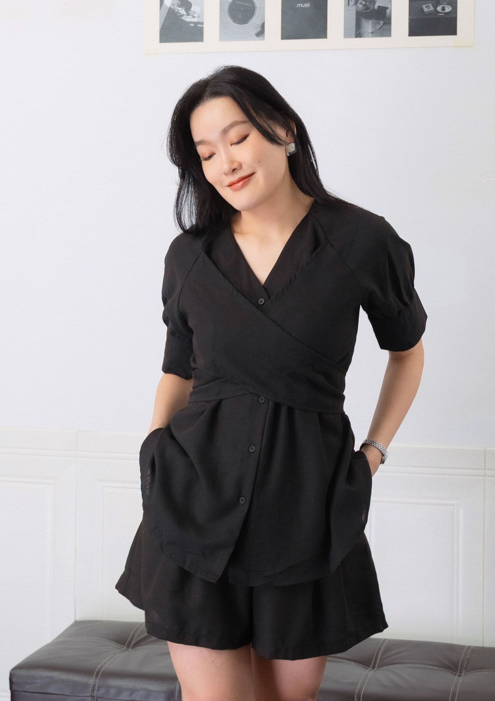 Mila Matching Belted Set ZBL5039