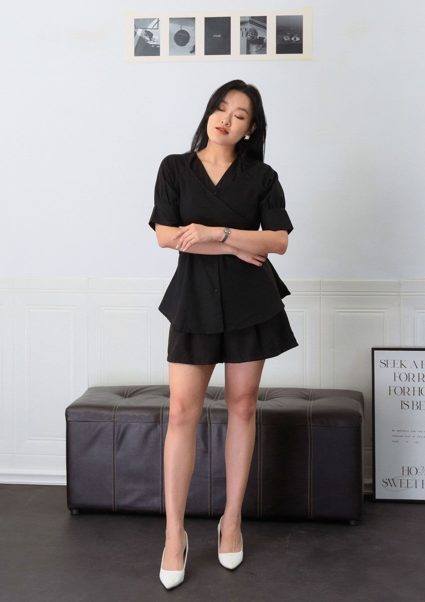 Mila Matching Belted Set ZBL5039