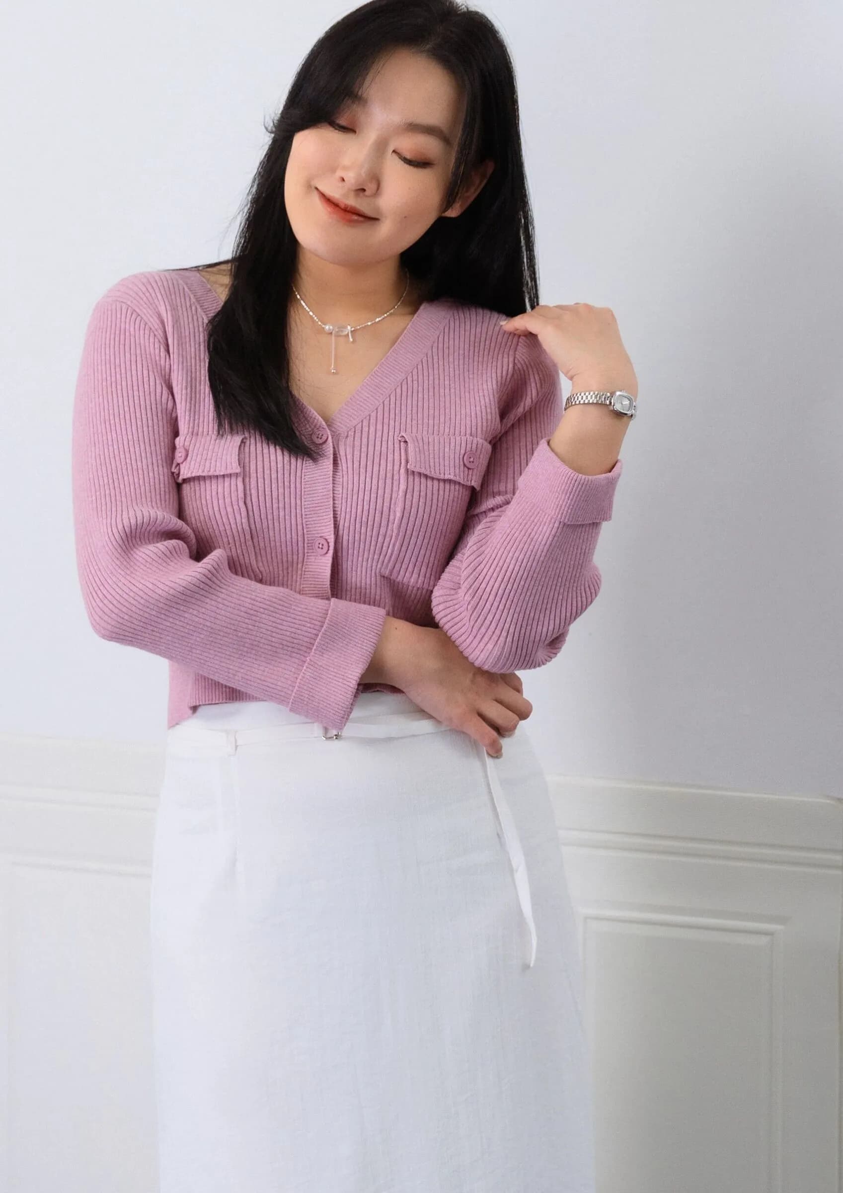 Elena Linen Skirts ZSK5027