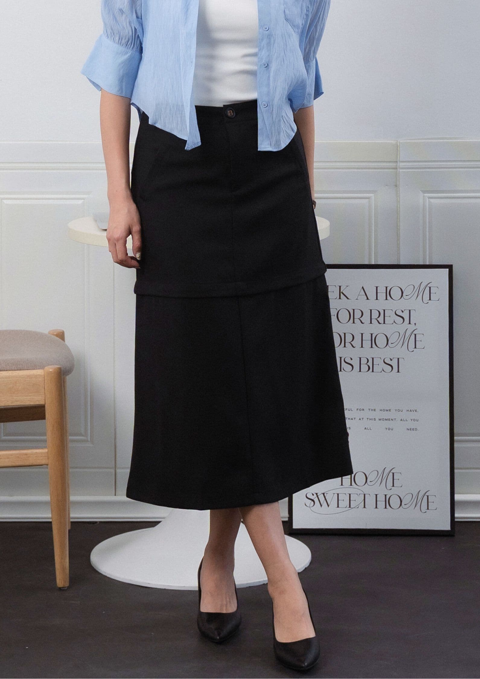 Quinn 2-in-1 Zip Skirt ZSK5018