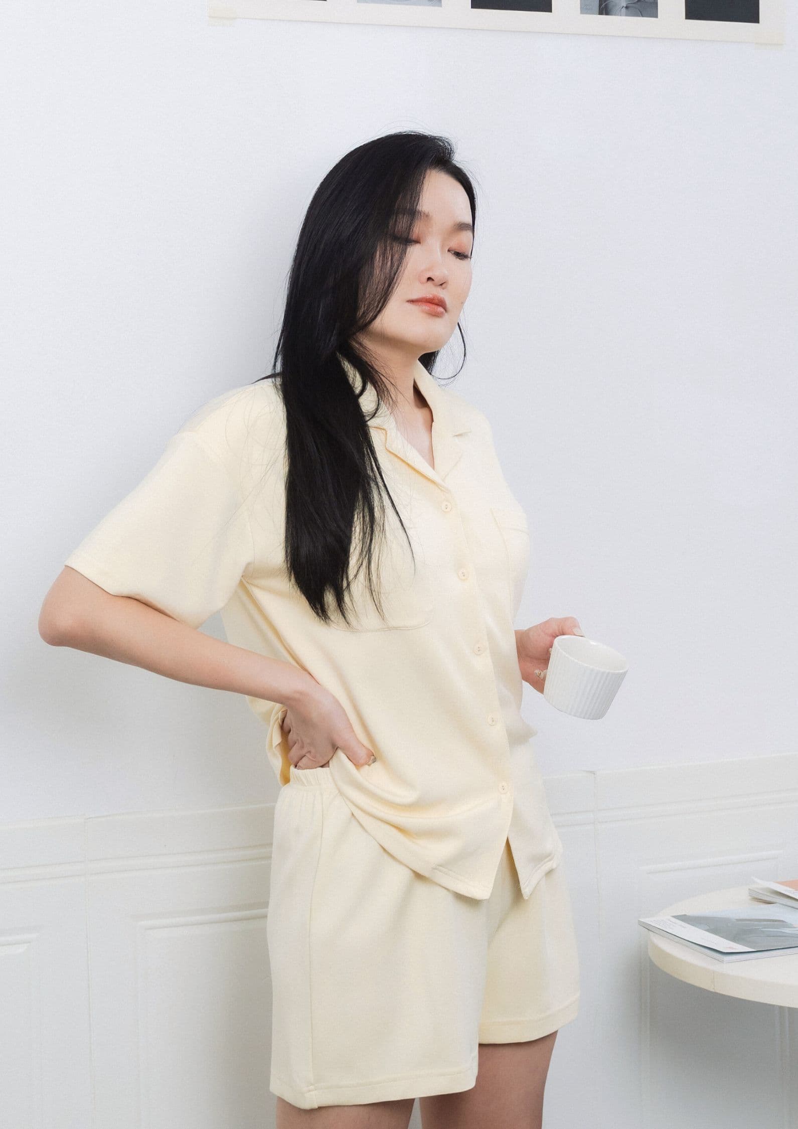 自带胸垫睡衣 Isla Cozy Padded Loungewear ZBL5036