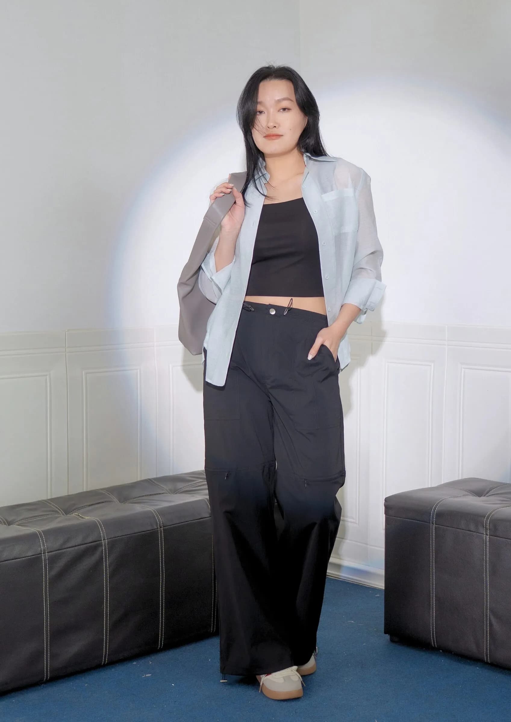 Fallon Street Split Pants ZLP5034