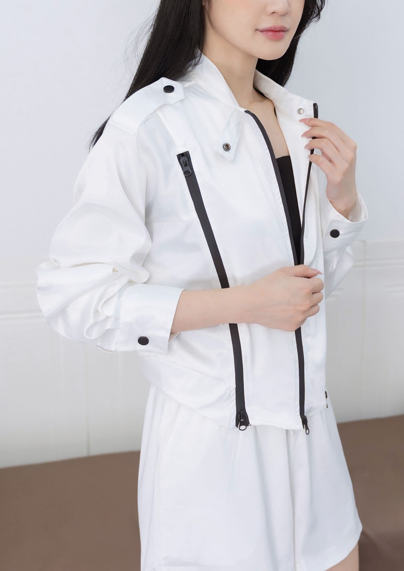 Faith Satin Matching Suit ZBL5055