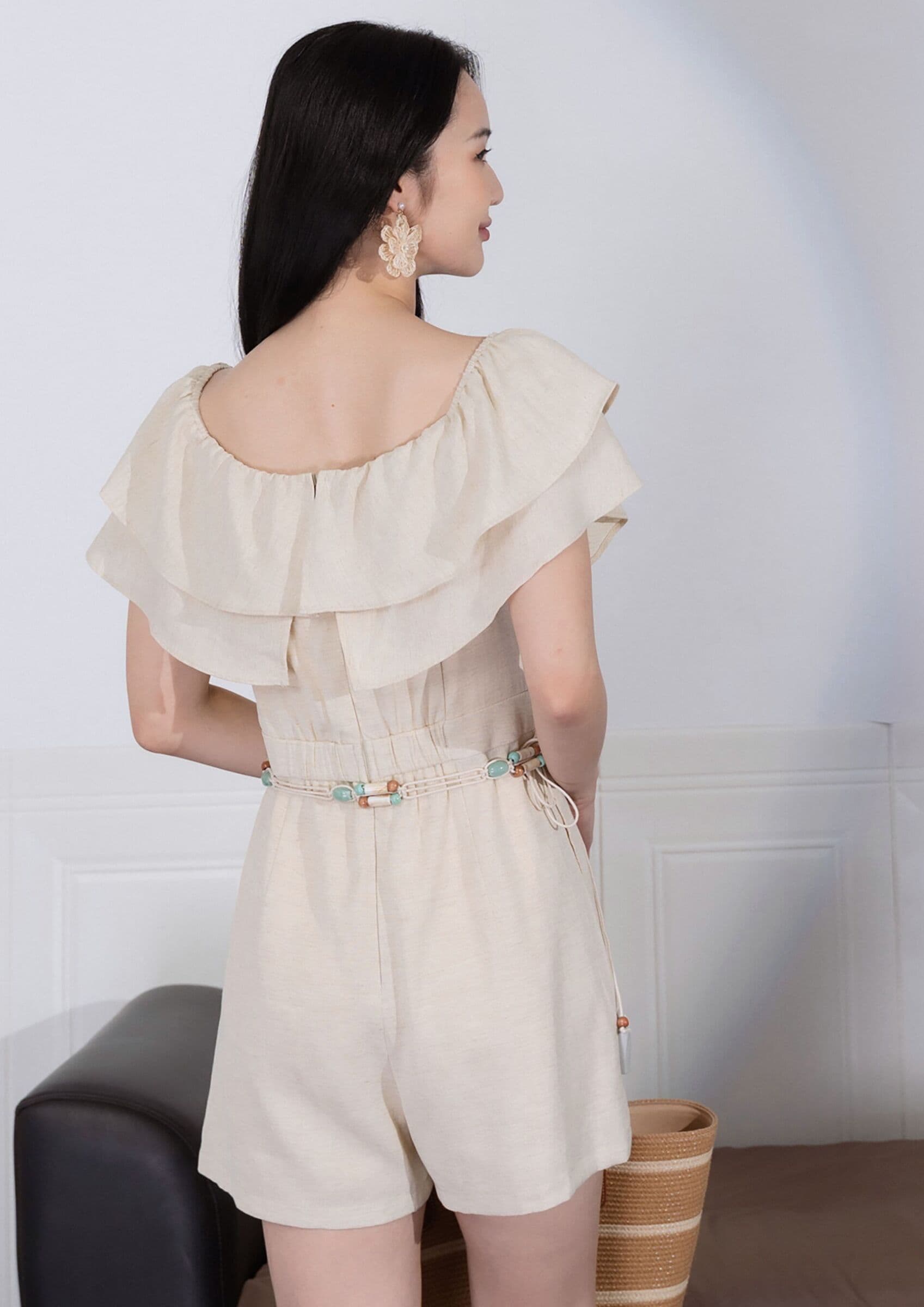 Sade Off-Shoulder Romper ZBL5010