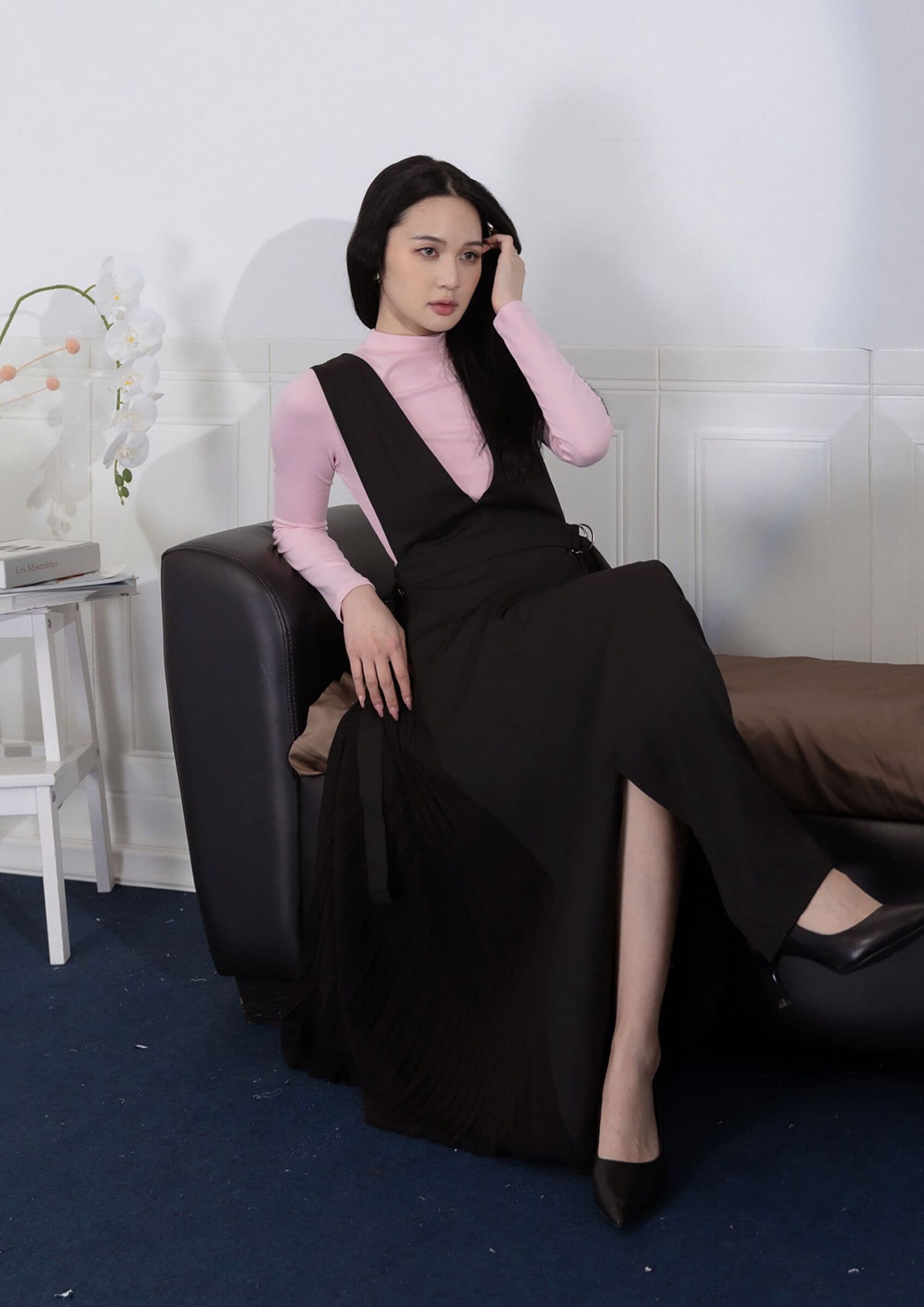 Hailey Pinafore Dress ZBL5049