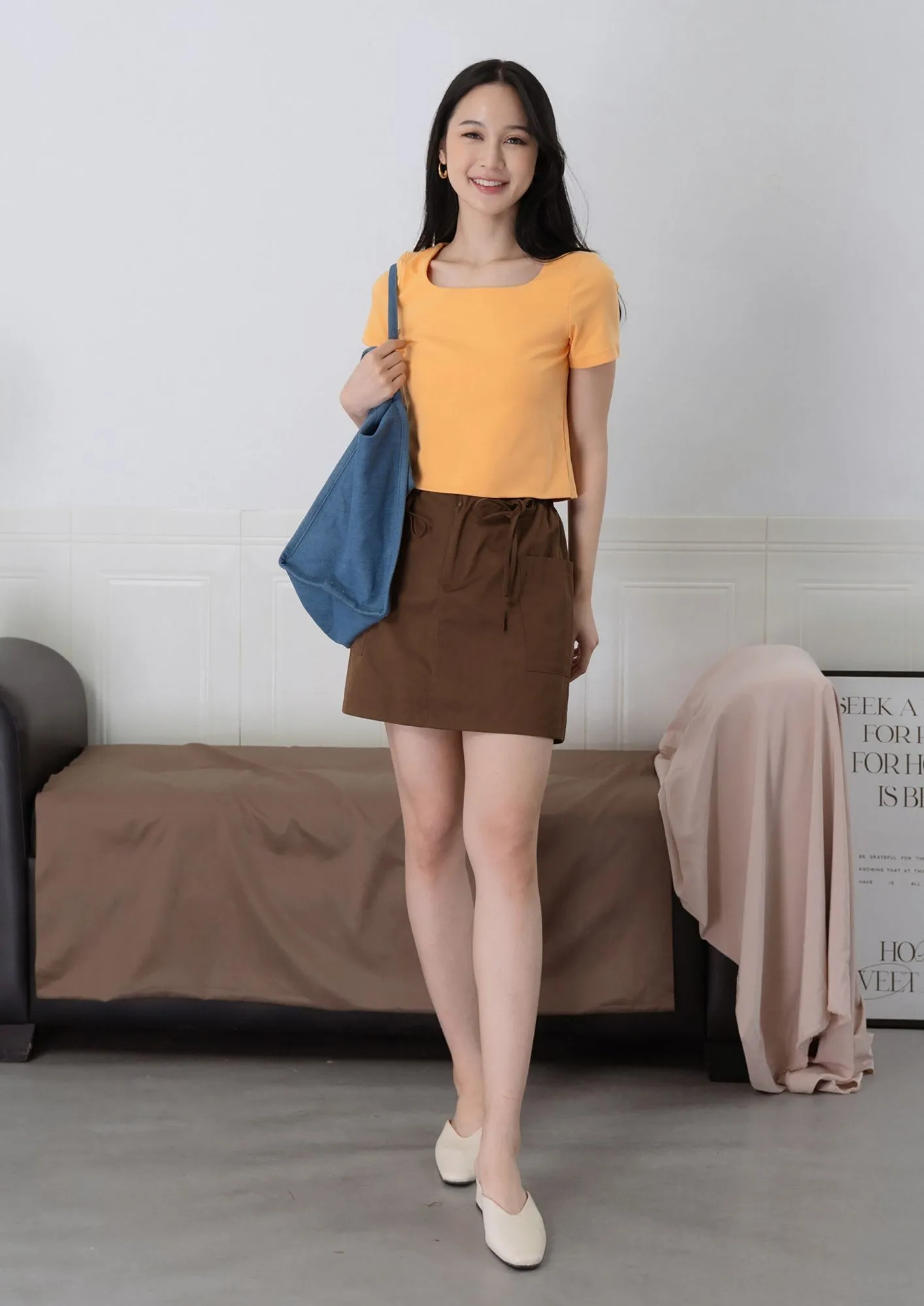 Anisa Street Pocket Skirt ZSK5024