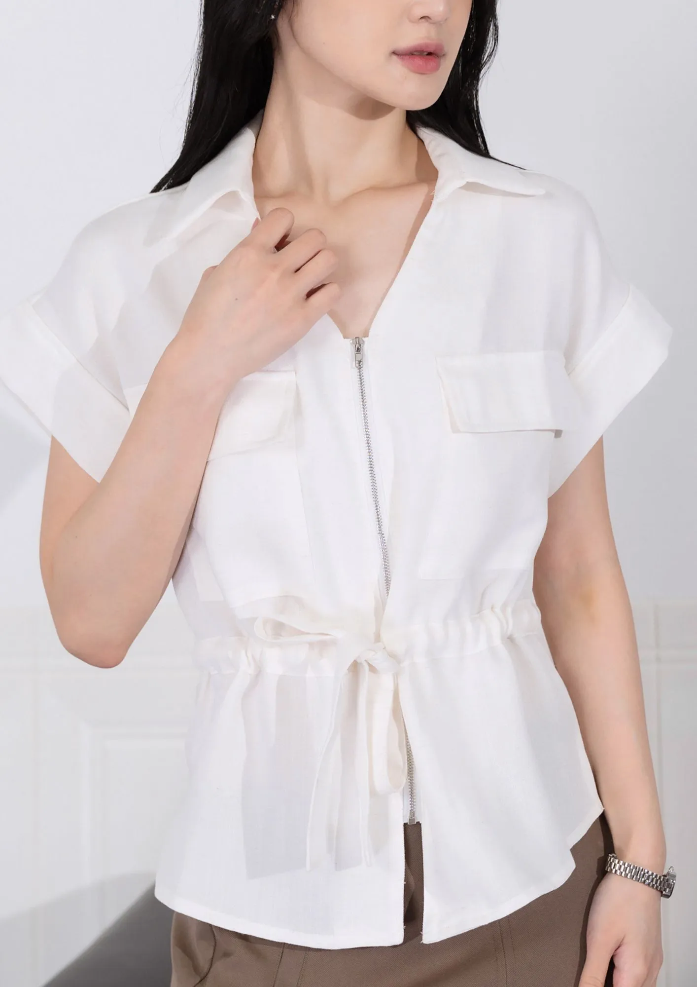 Tanith Urban Belted Shirt ZBP5109