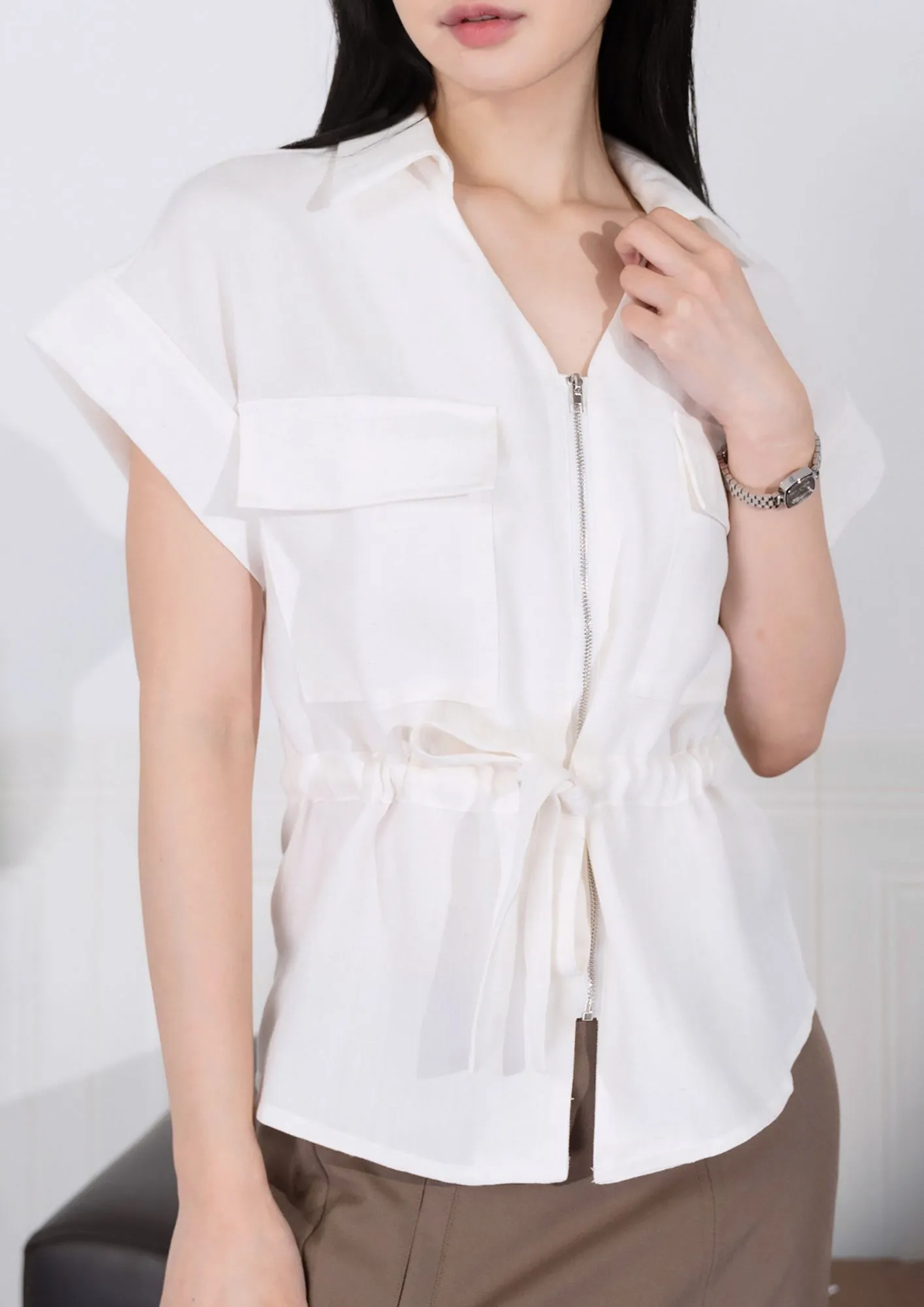 Tanith Urban Belted Shirt ZBP5109