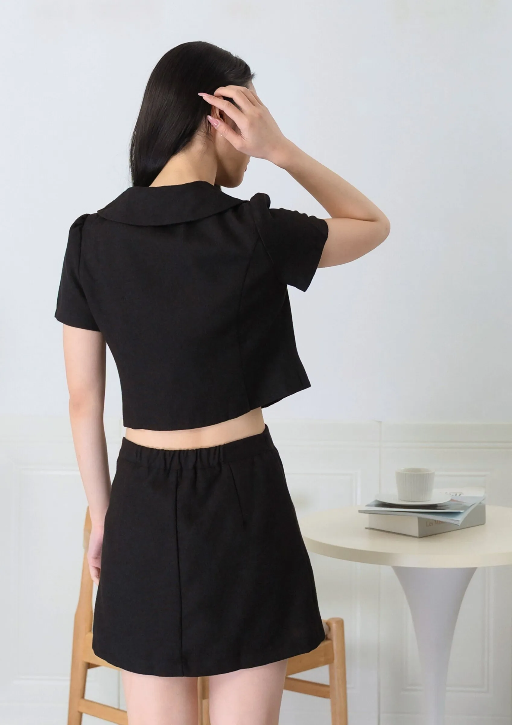 Dale Tweed Mini Skirts ZSK5042