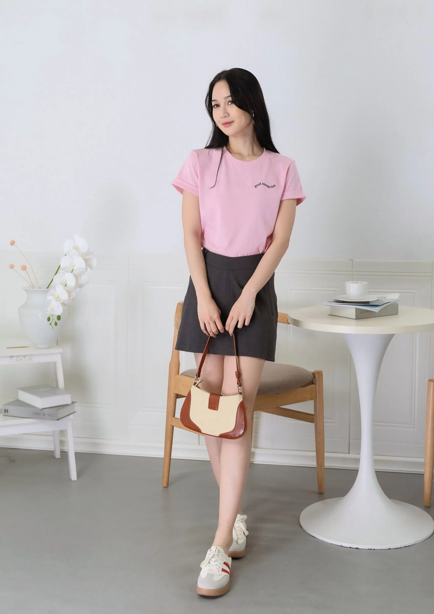 “Good Energy Club” Printed Tee ZBP5141