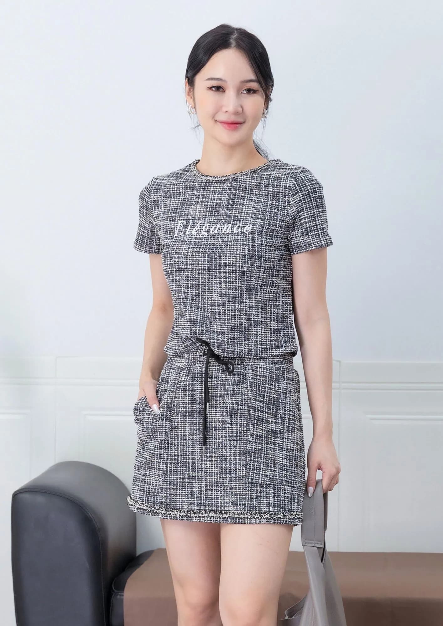 Sol Tweed Tee ZBP5153