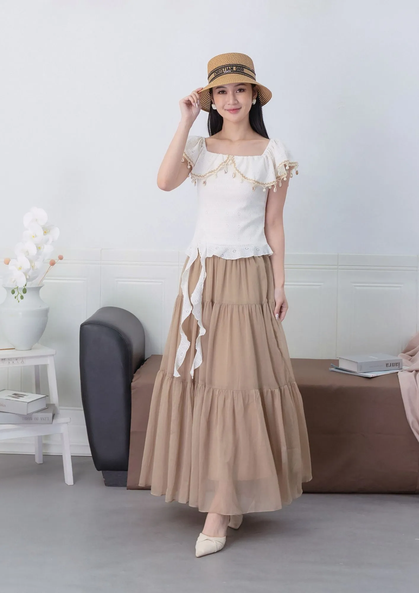 Ethnic-Inspired Blouse ZBP5211