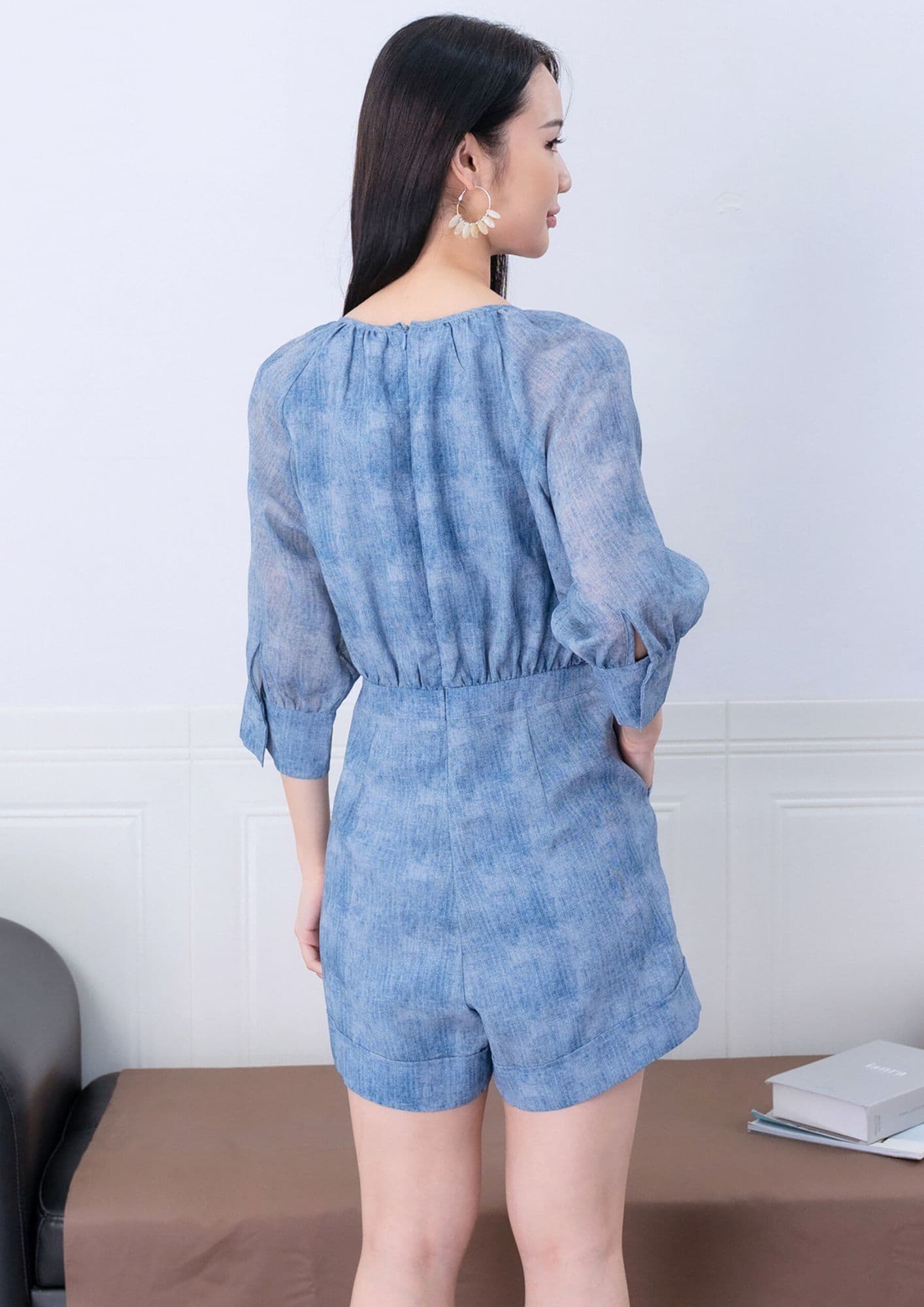 Christie Organza Jumpsuit ZBL5041