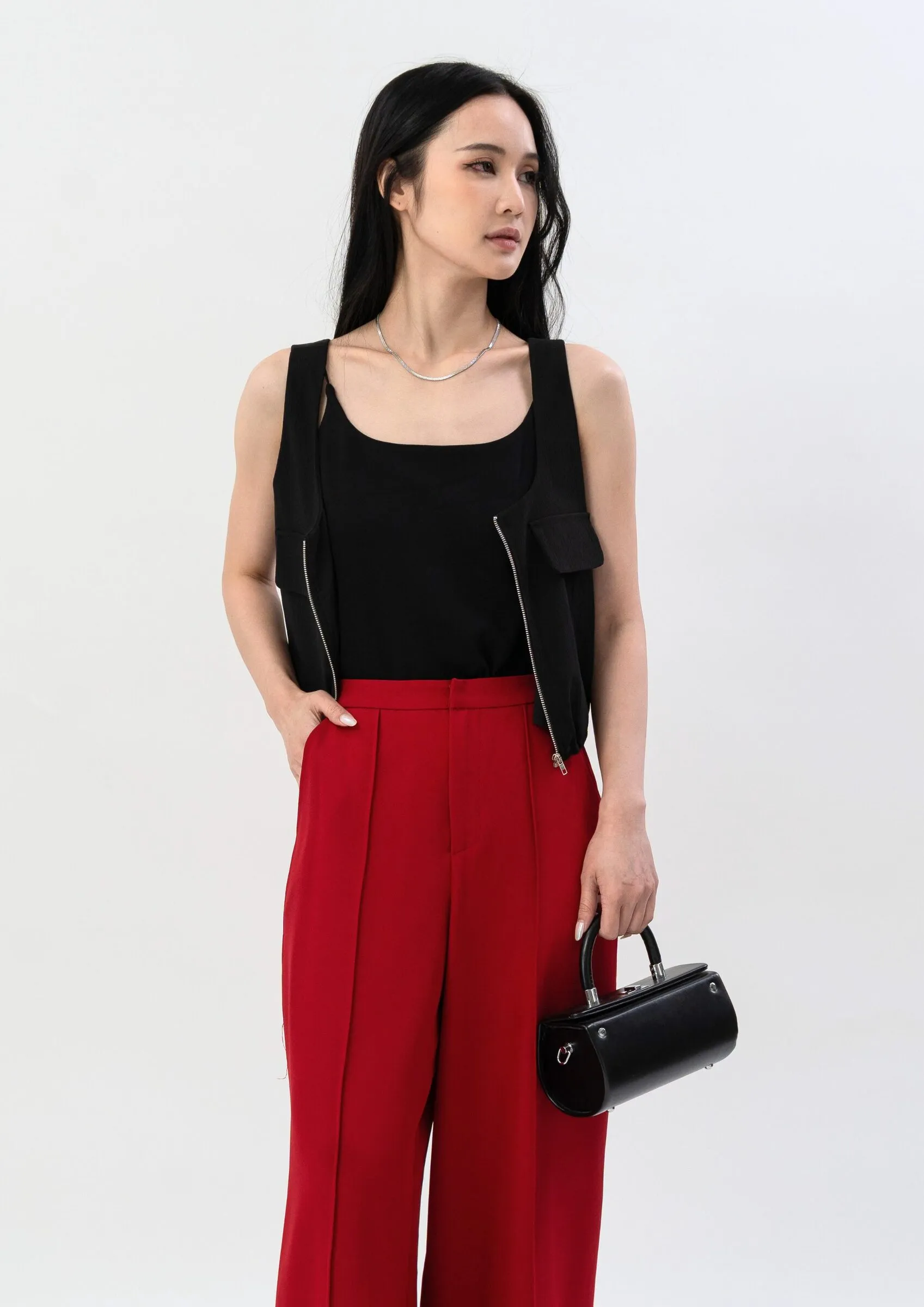 Isla Straight-leg Suit Pants ZLP5026