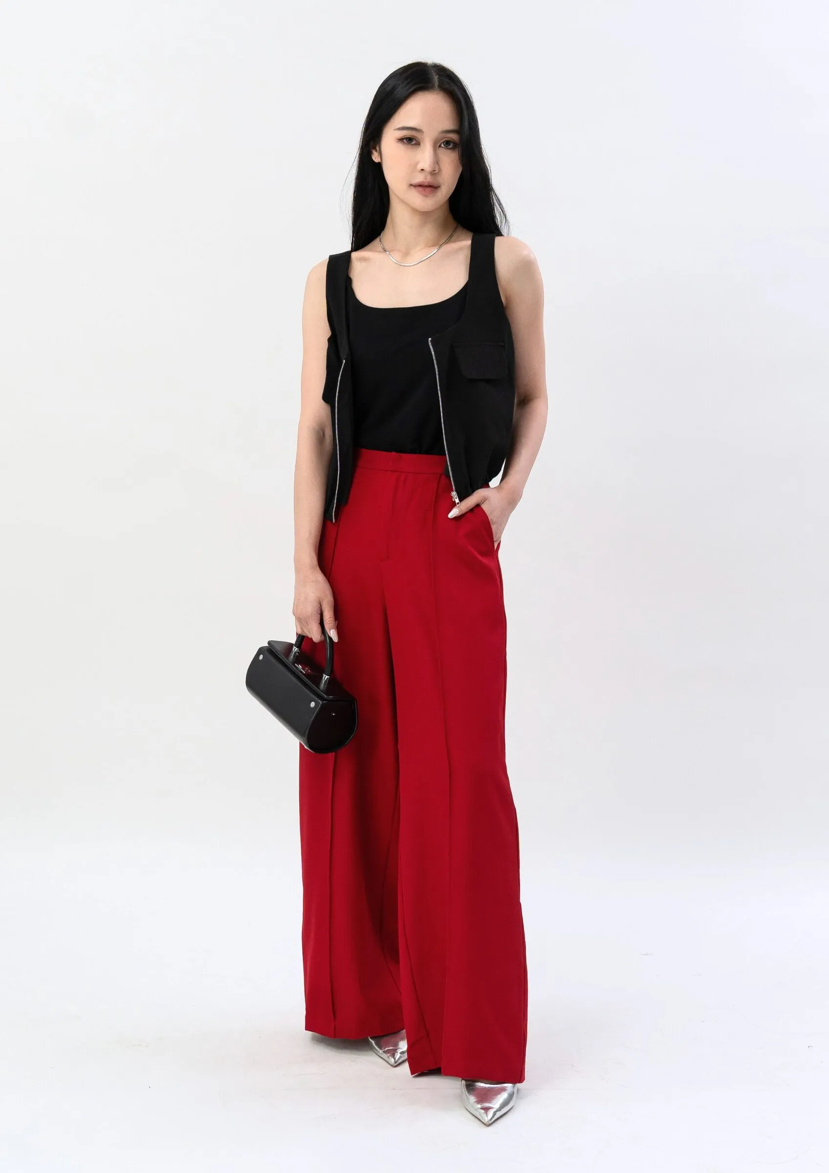 Isla Straight-leg Suit Pants ZLP5026
