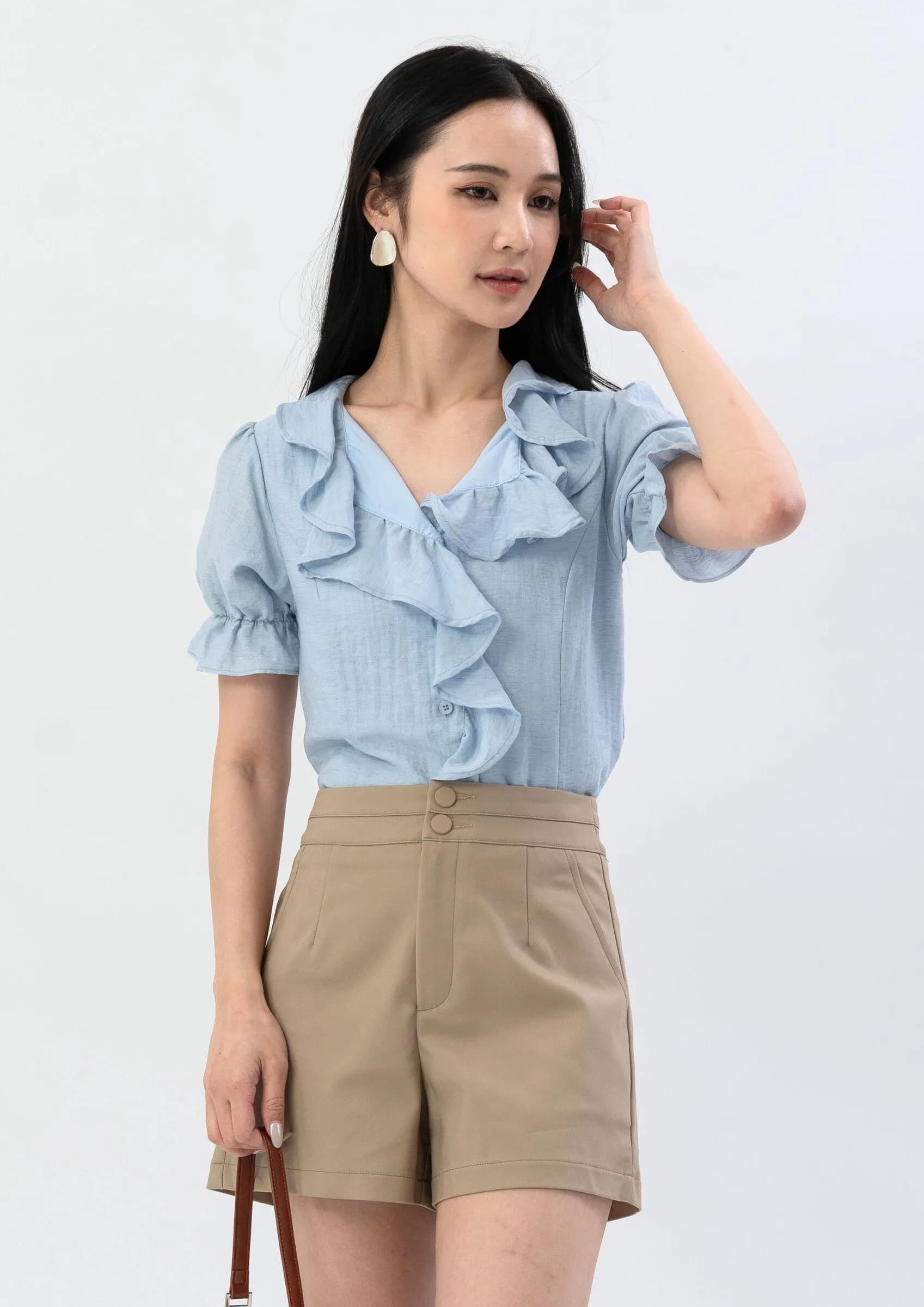 Cotton Blend Shorts ZSP5023