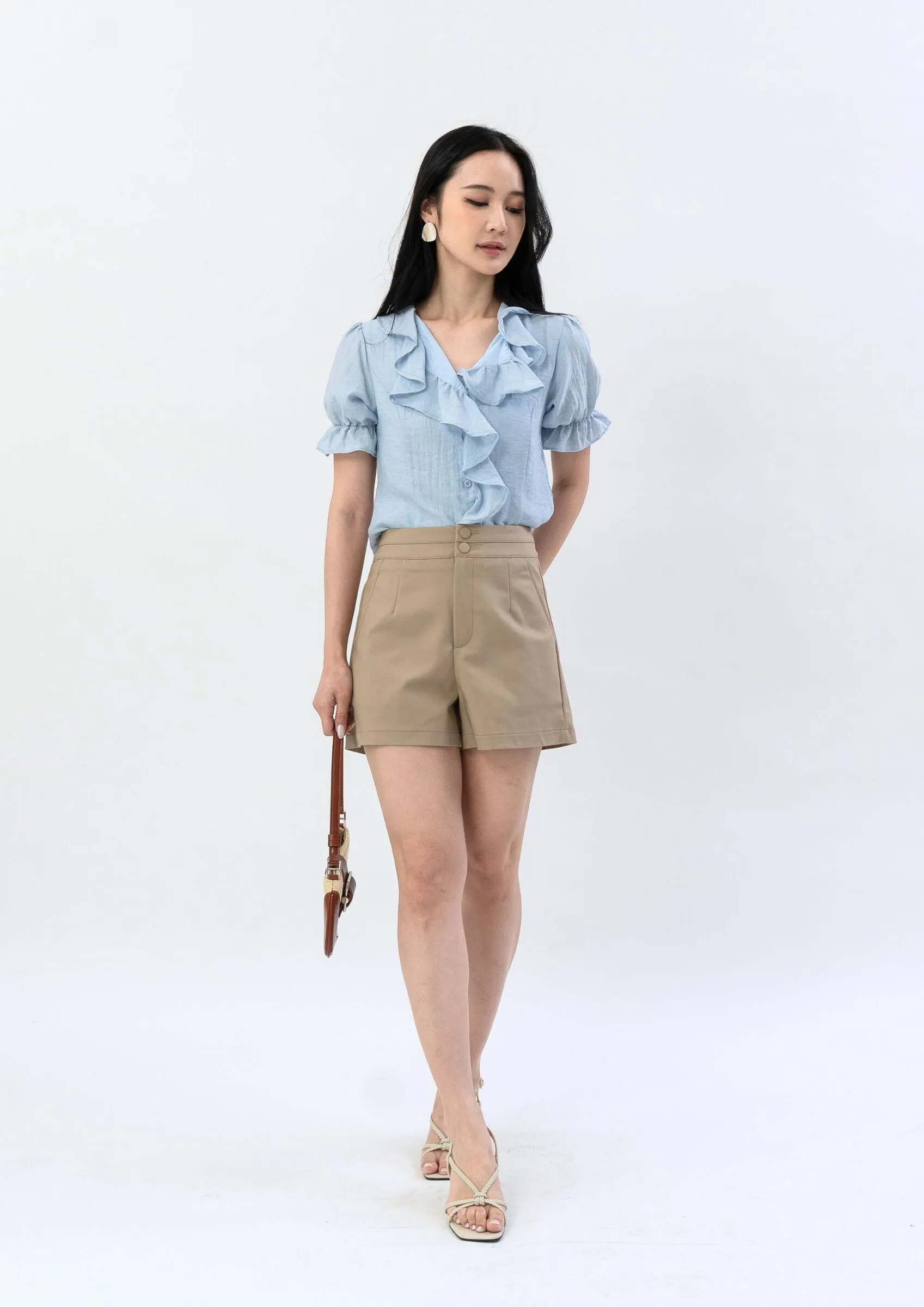 Cotton Blend Shorts ZSP5023