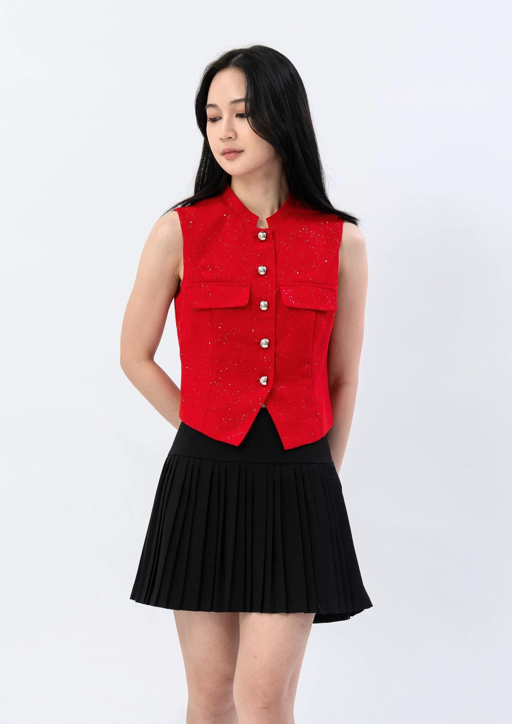 Pleated skirt ZSK5036