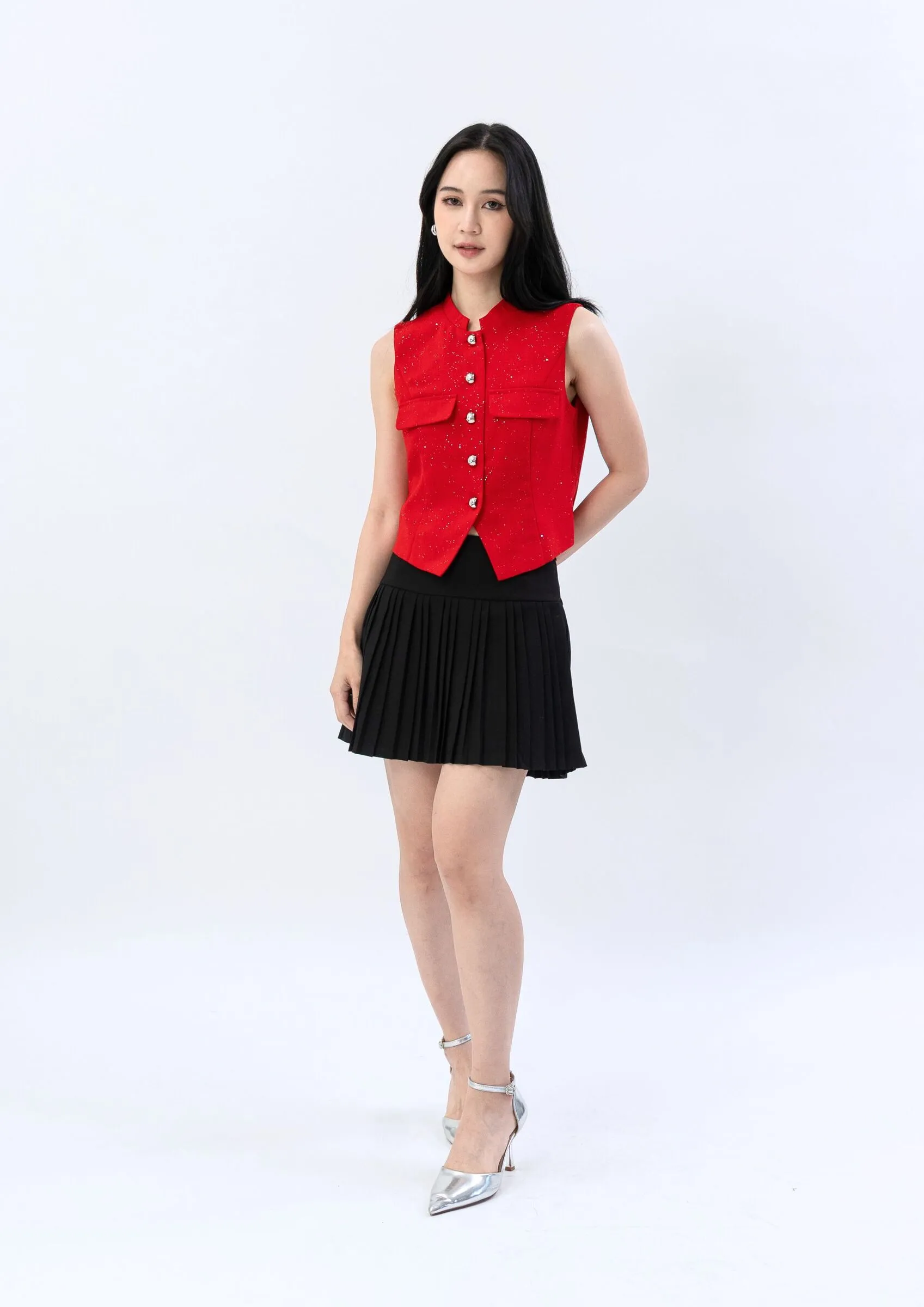 Pleated skirt ZSK5036