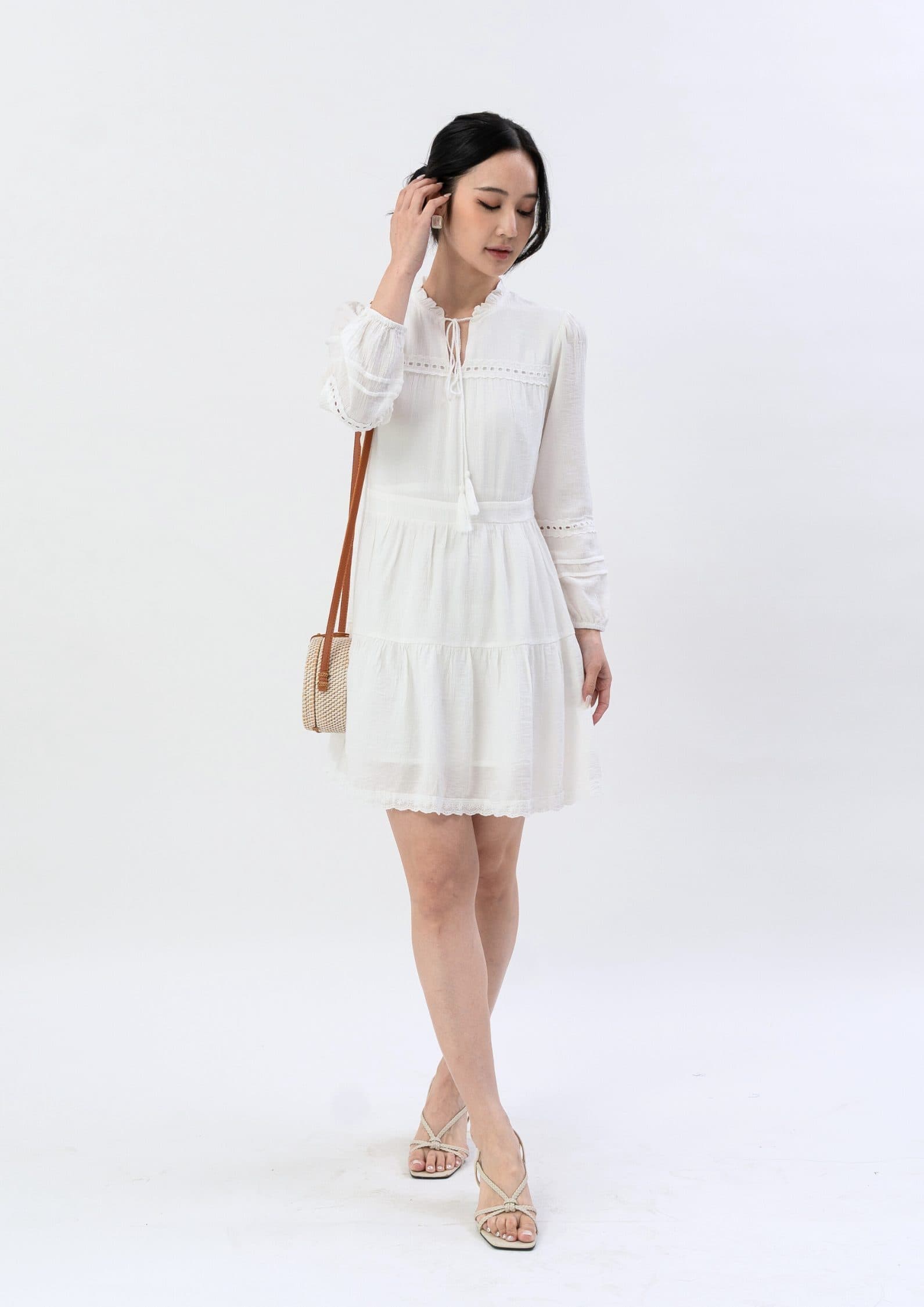 Elegant Long Sleeve Dress ZBL5056