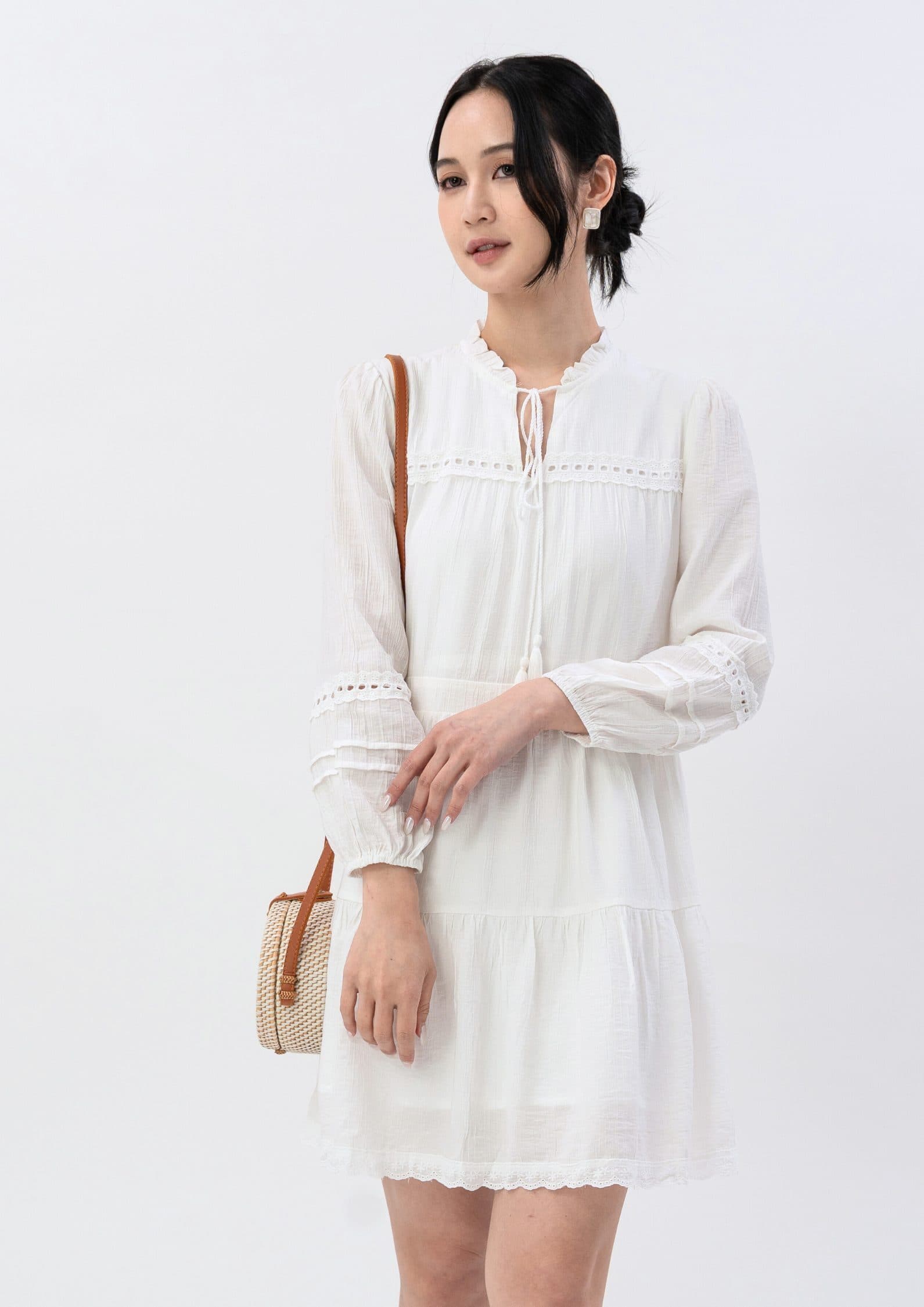 Elegant Long Sleeve Dress ZBL5056