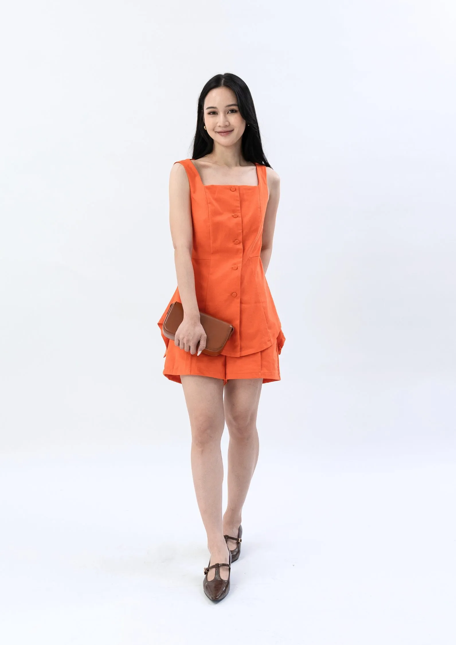 Back Slit Co-ord Set ZBL5054