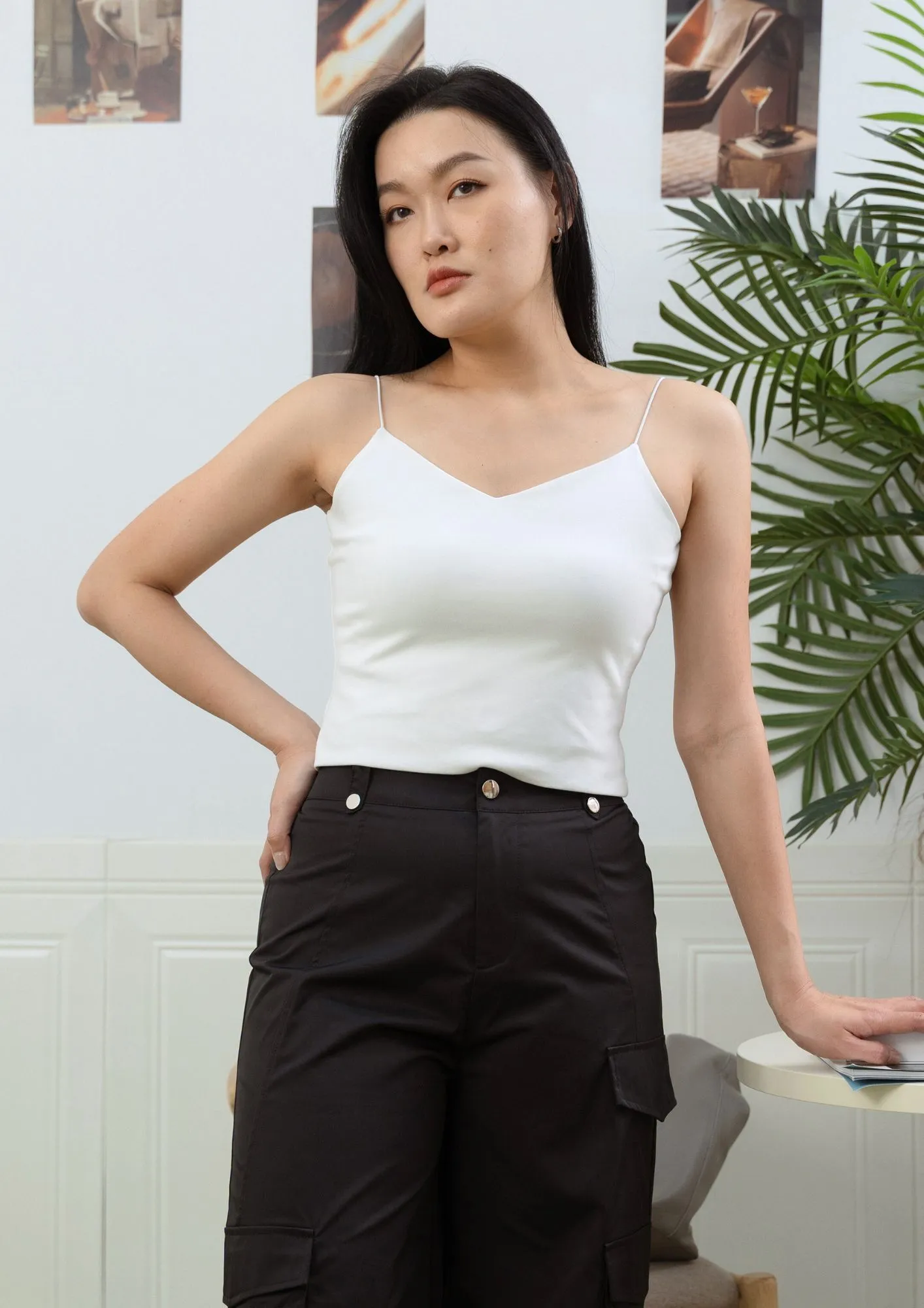 Double Layer Tank Top (自带胸垫) ZNT5019