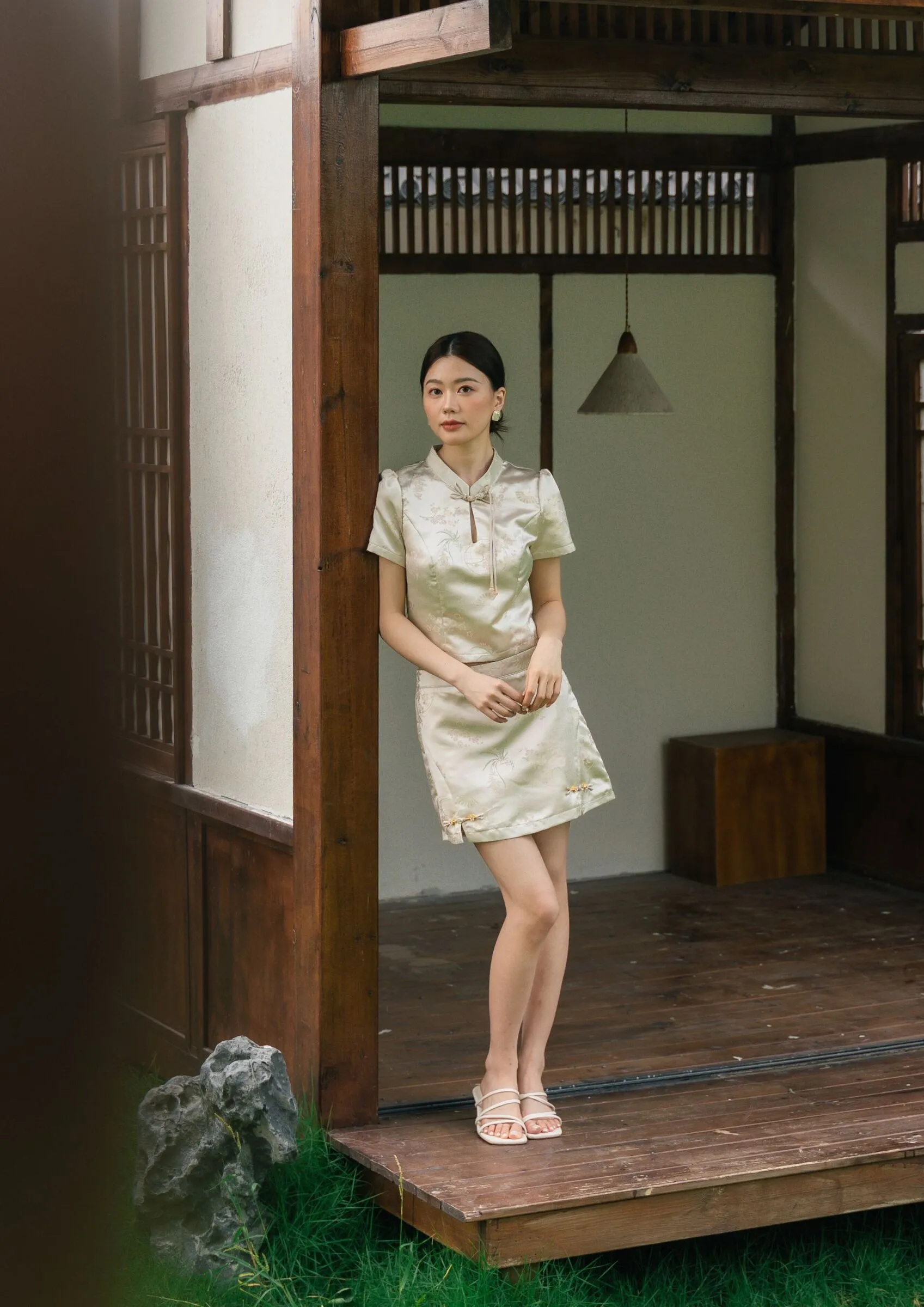Two-Piece Cheongsam Set ZBP5184 ZPK5023
