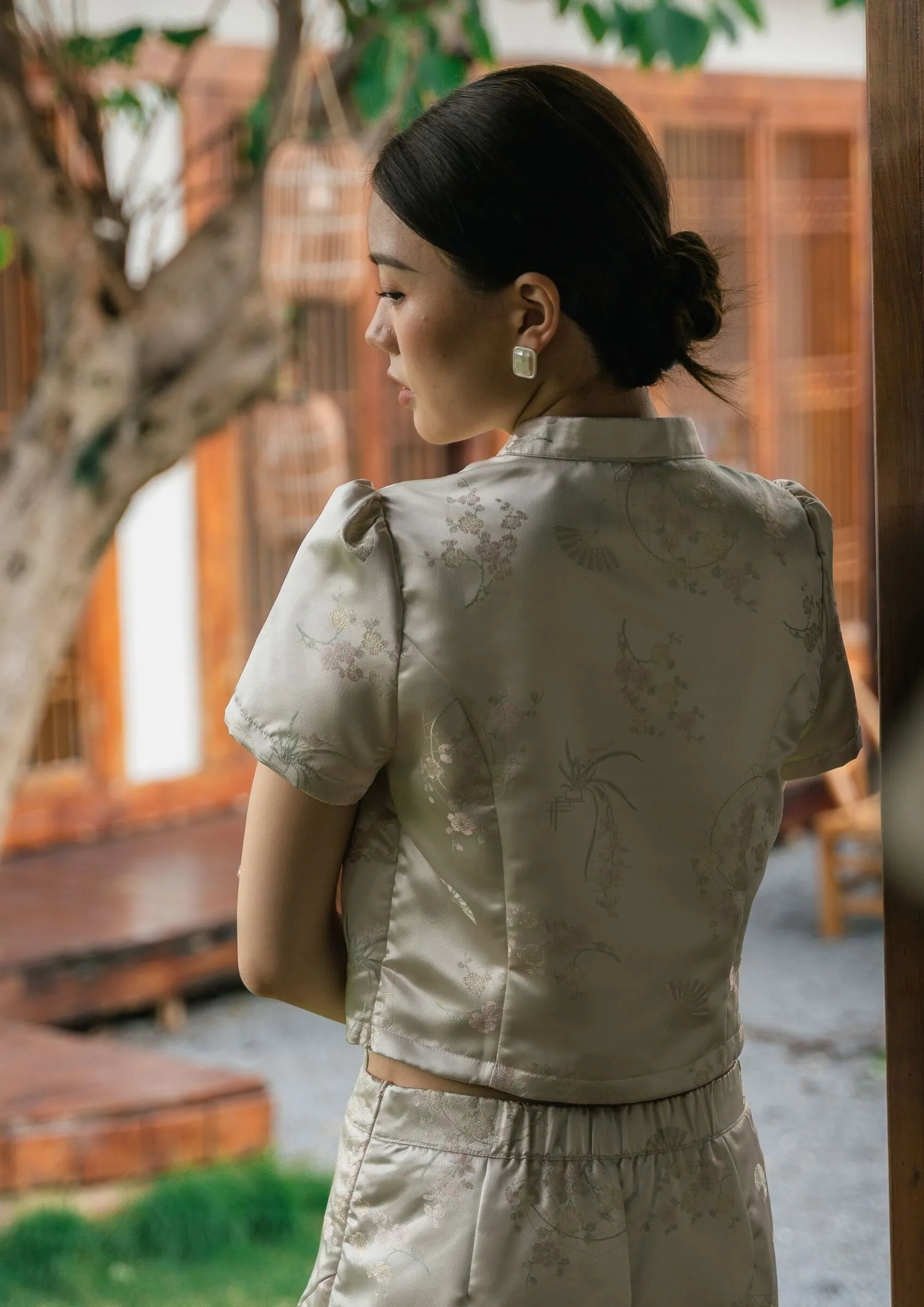 Two-Piece Cheongsam Set ZBP5184 ZPK5023