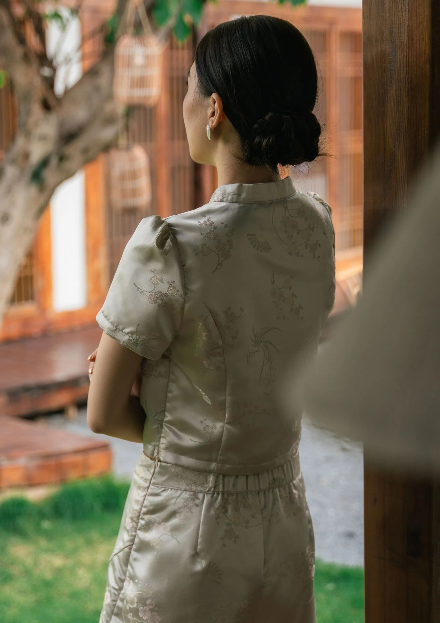 Two-Piece Cheongsam Set ZBP5184 ZPK5023