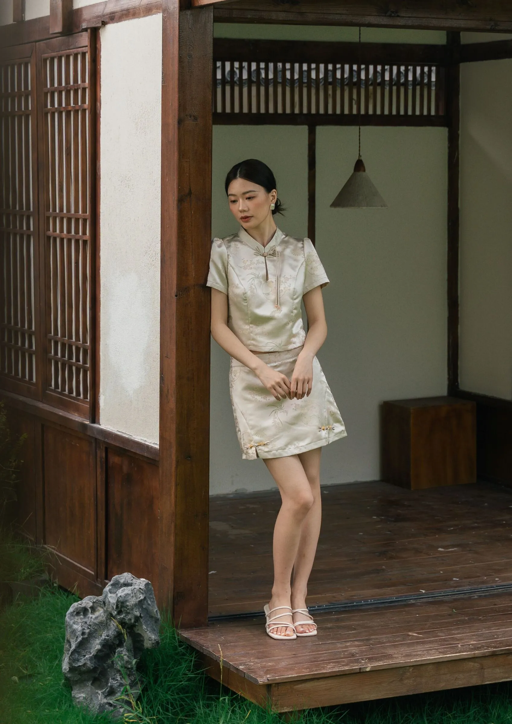 Two-Piece Cheongsam Set ZBP5184 ZPK5023