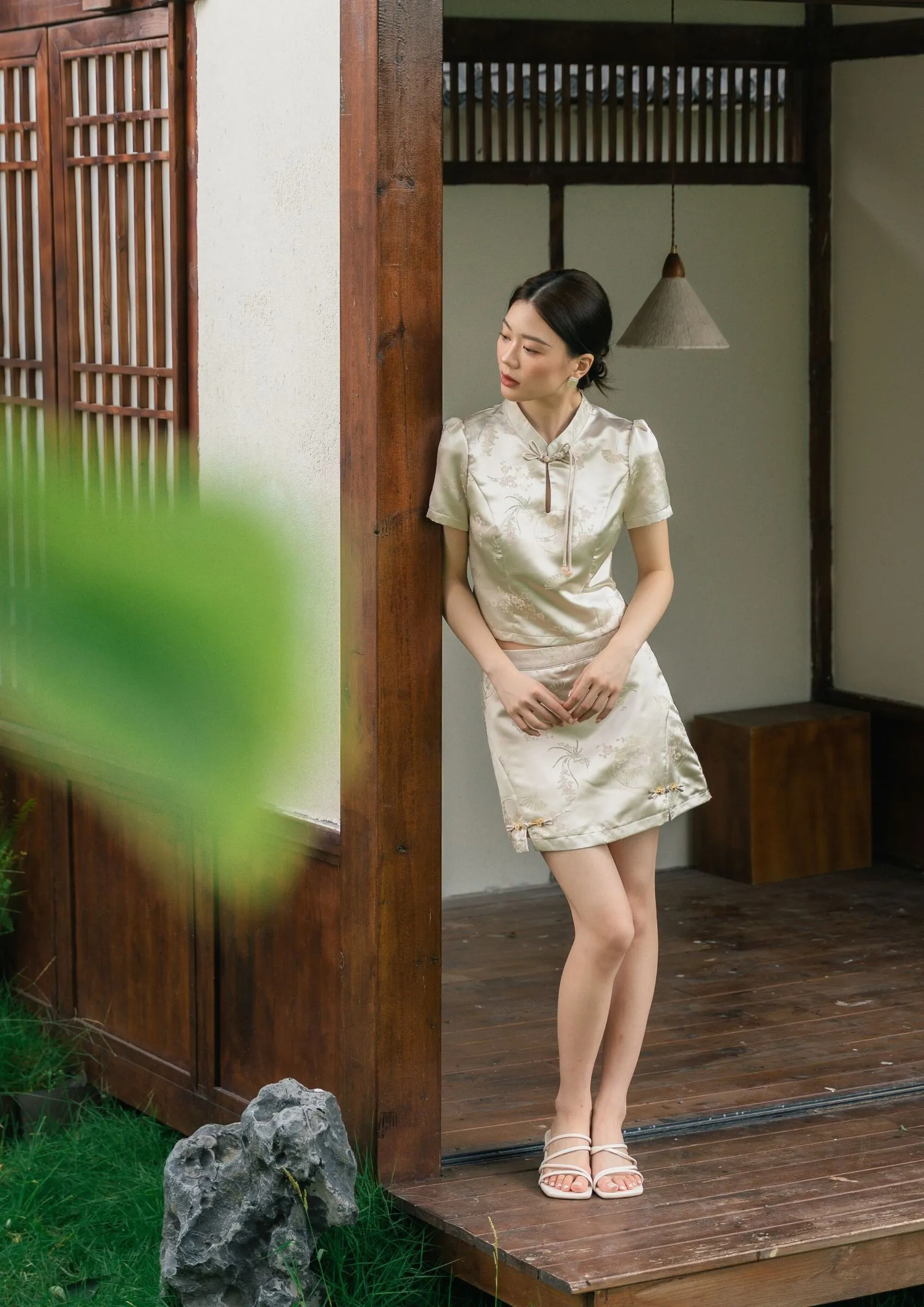 Two-Piece Cheongsam Set ZBP5184 ZPK5023