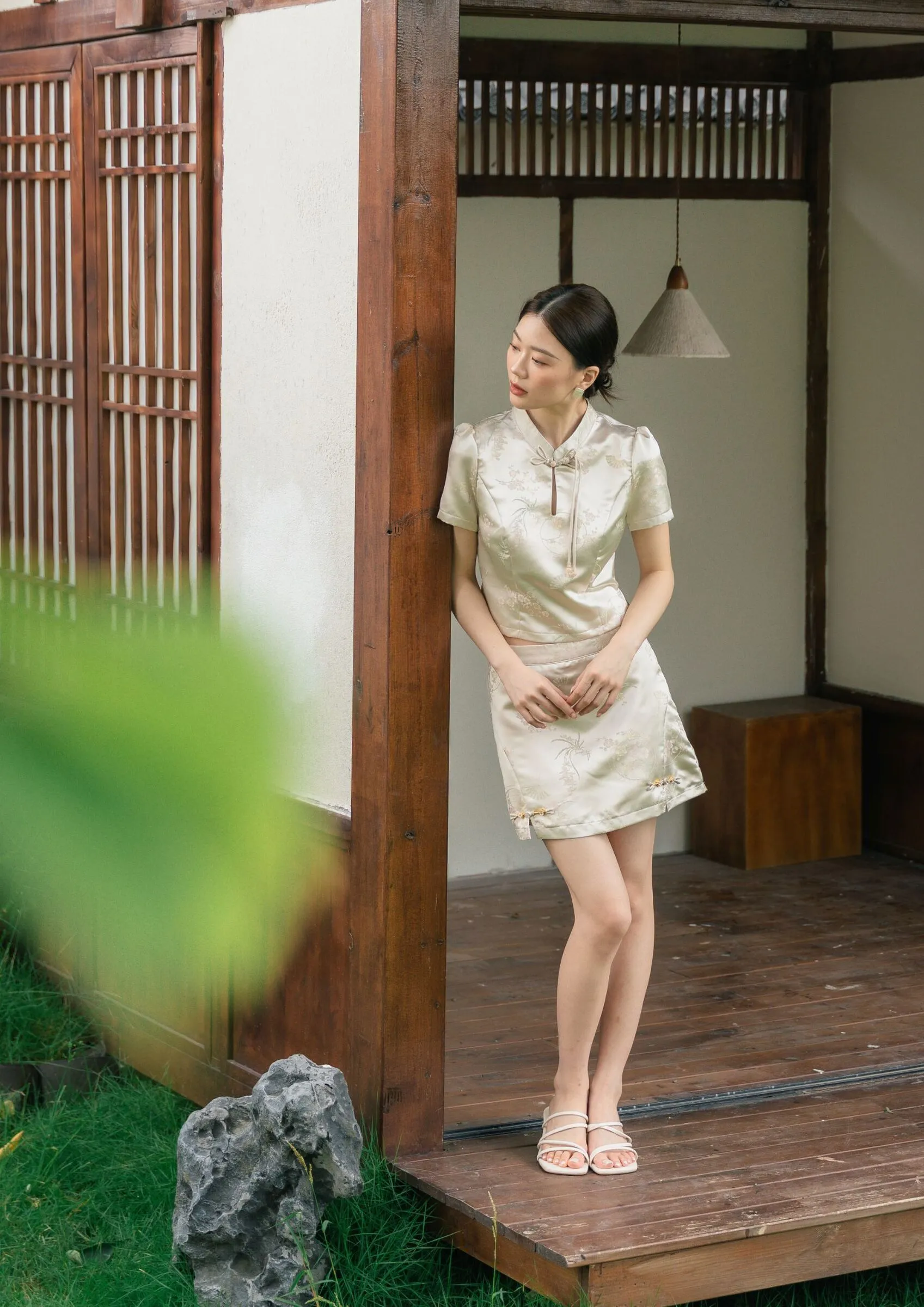 Two-Piece Cheongsam Set ZBP5184 ZPK5023