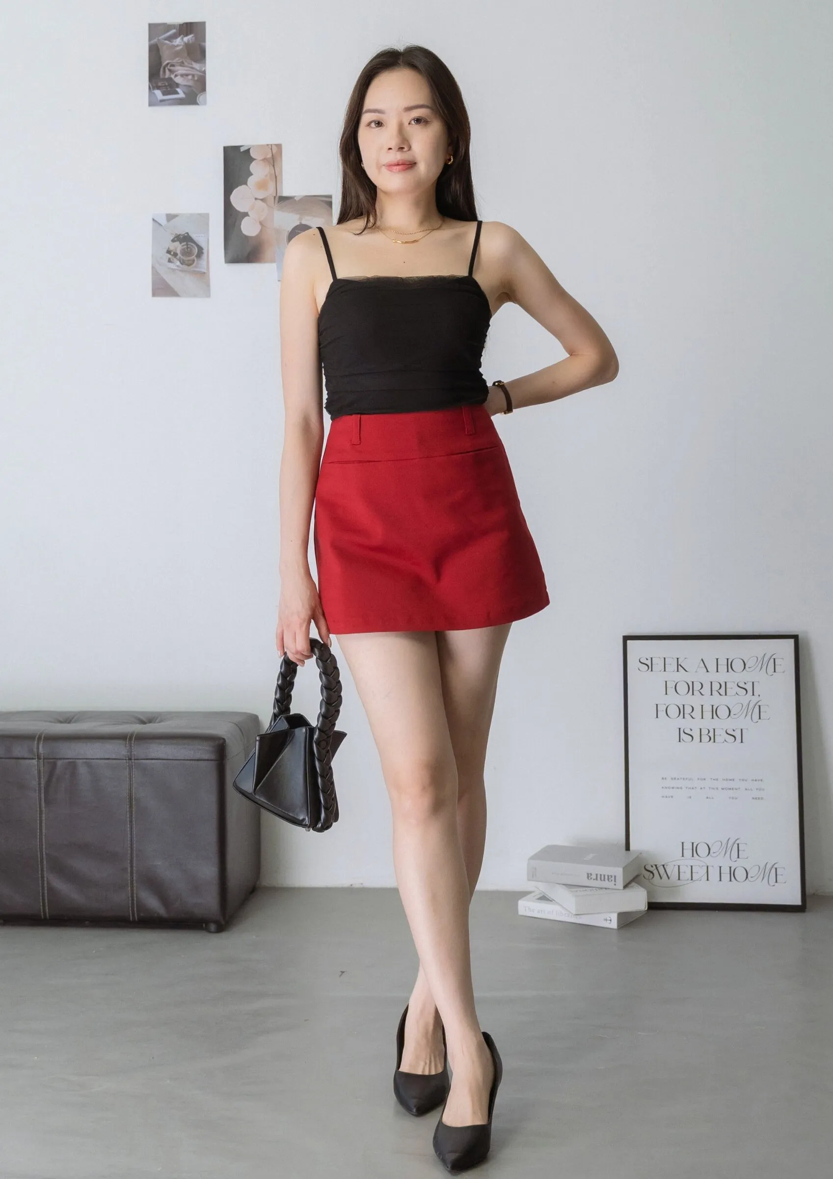 Simple Pocket Skorts ZPK5024