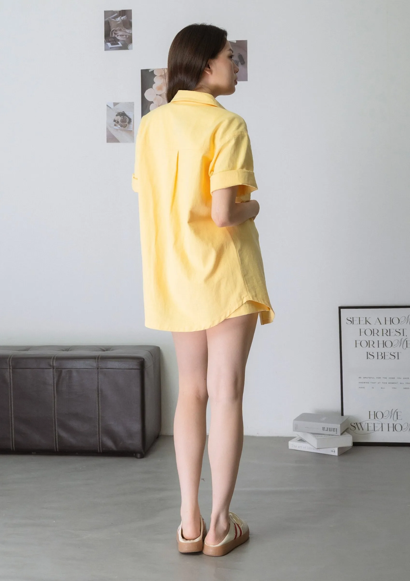 Octavia Longline Button-Up Shirt ZBP5191