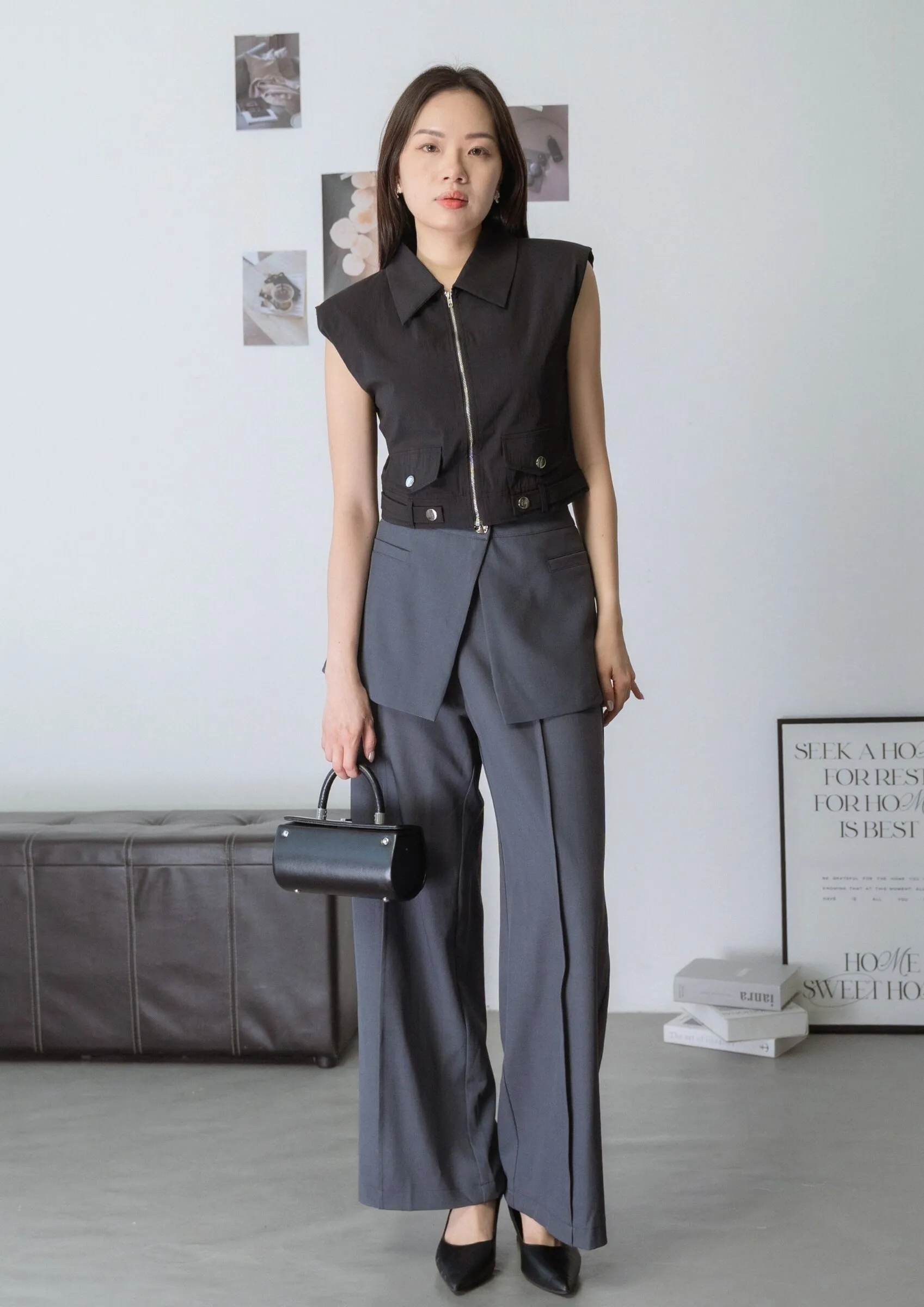 Fallon Utility Vest Top ZBP5092
