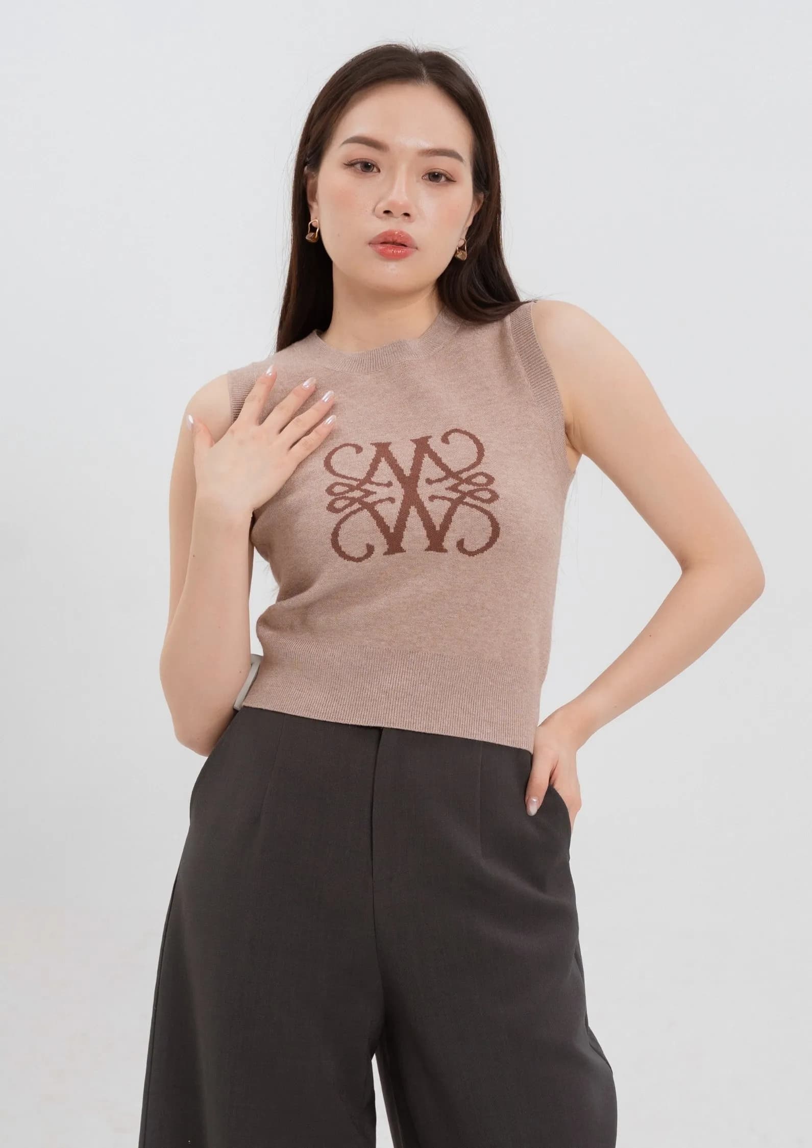 Sleeveless Blouses ZBP5248