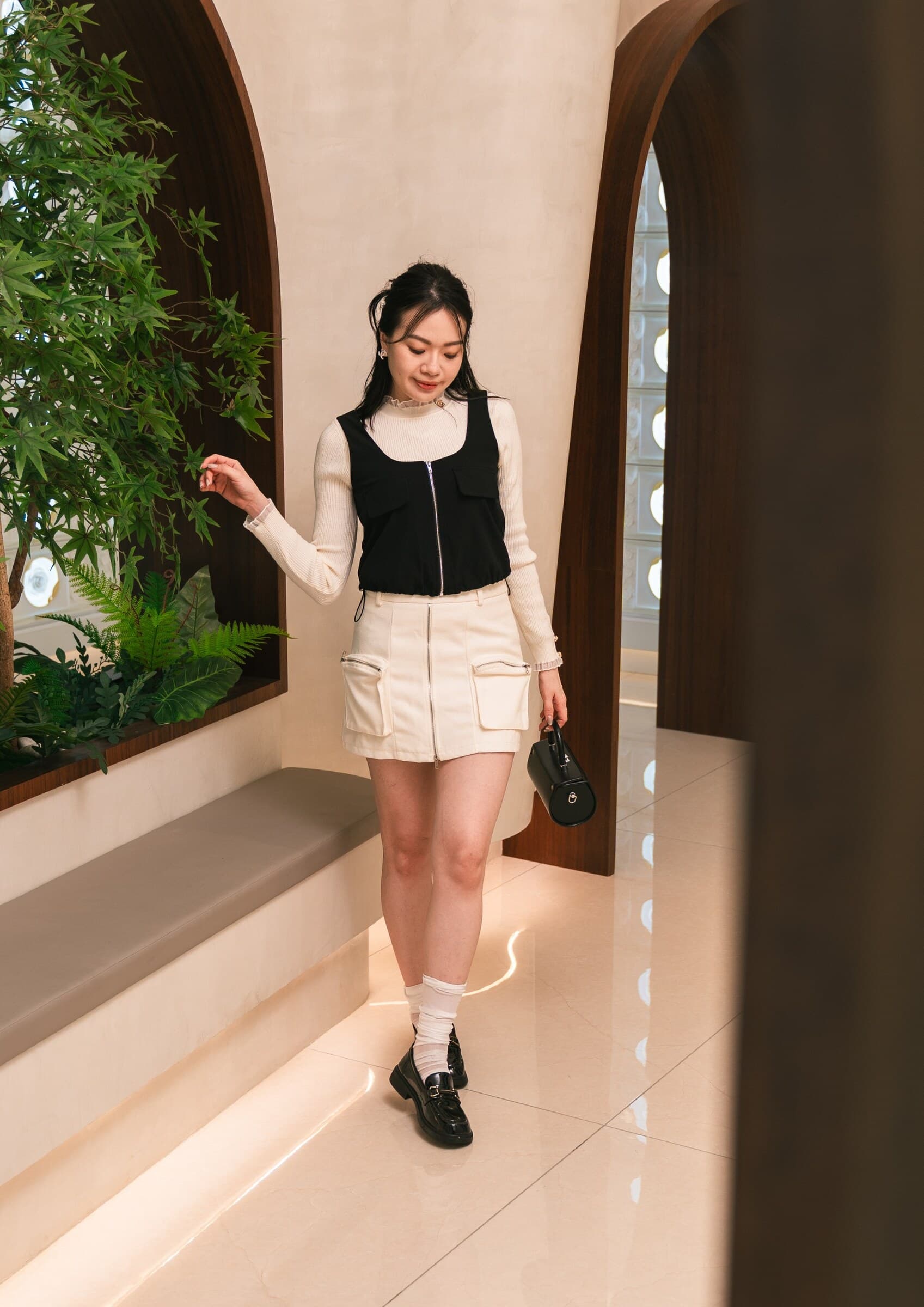 Pocket Mini Skirt ZSK5065