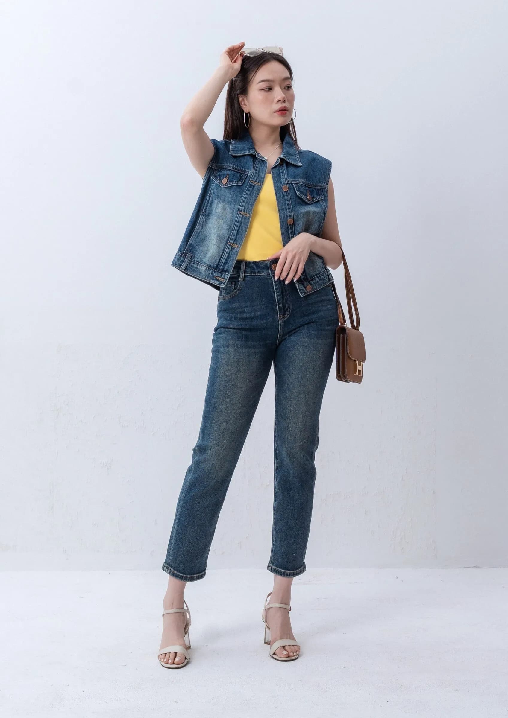 Denim Waistcoat ZBP5257