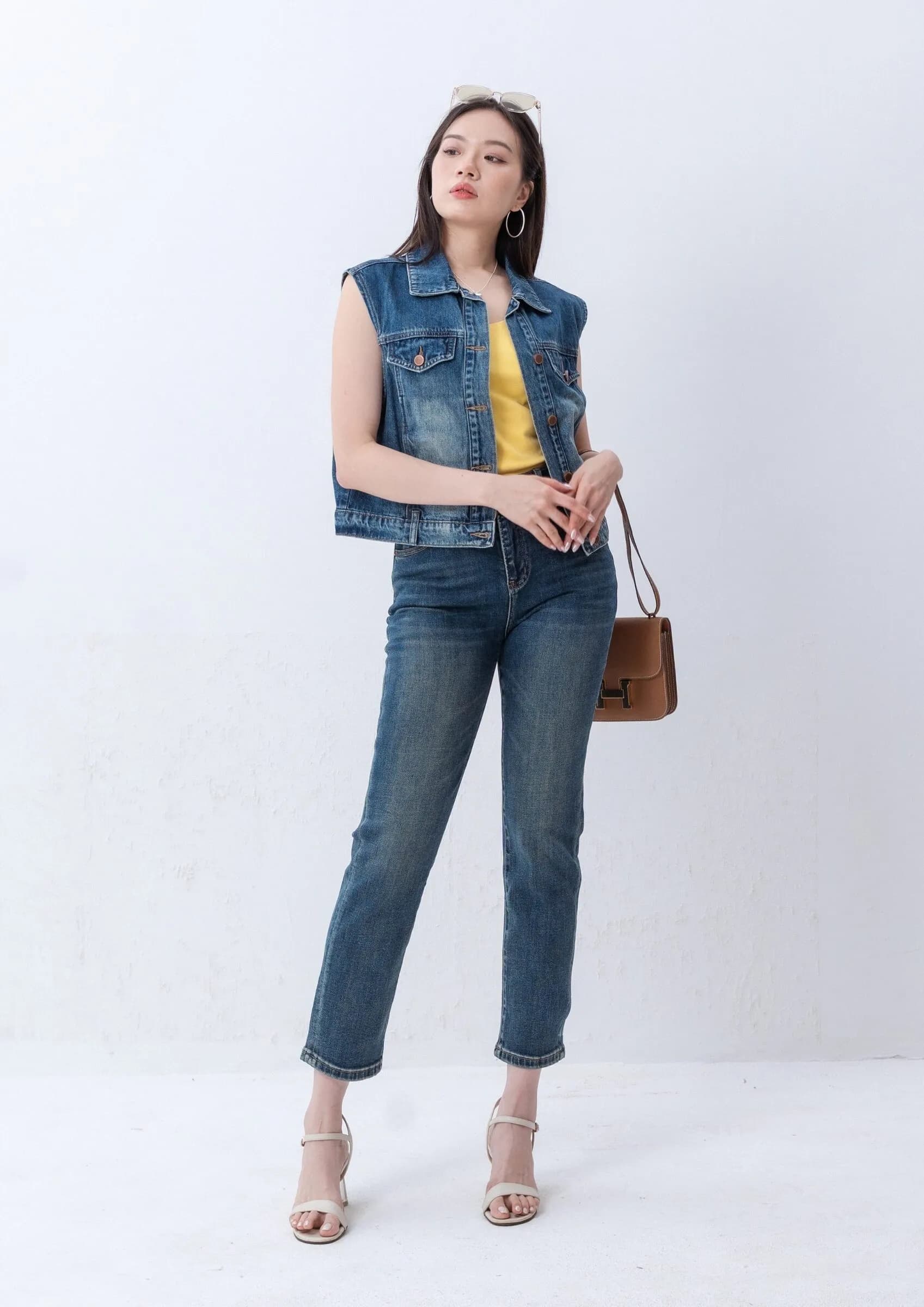 Denim Waistcoat ZBP5257