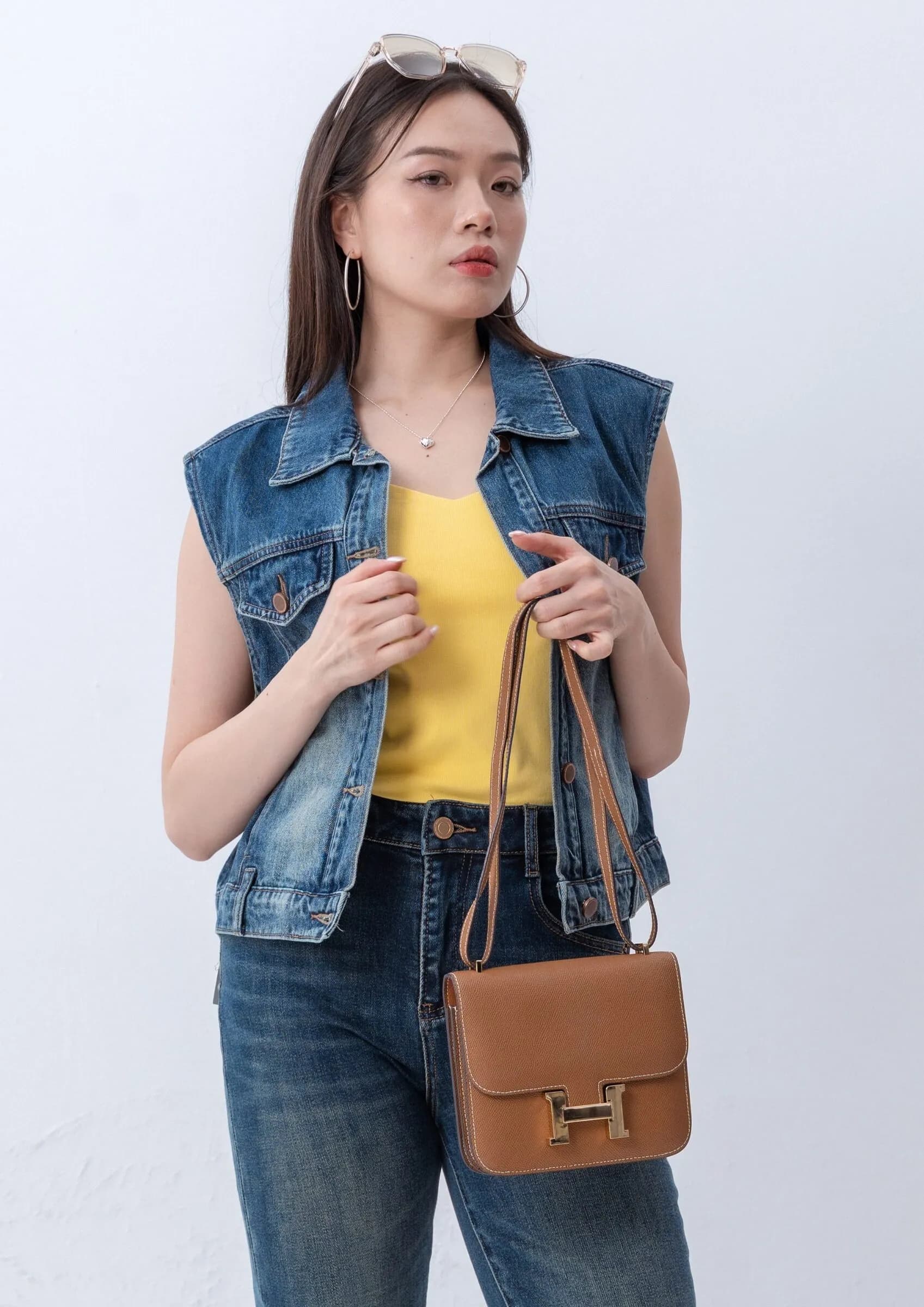 Denim Waistcoat ZBP5257