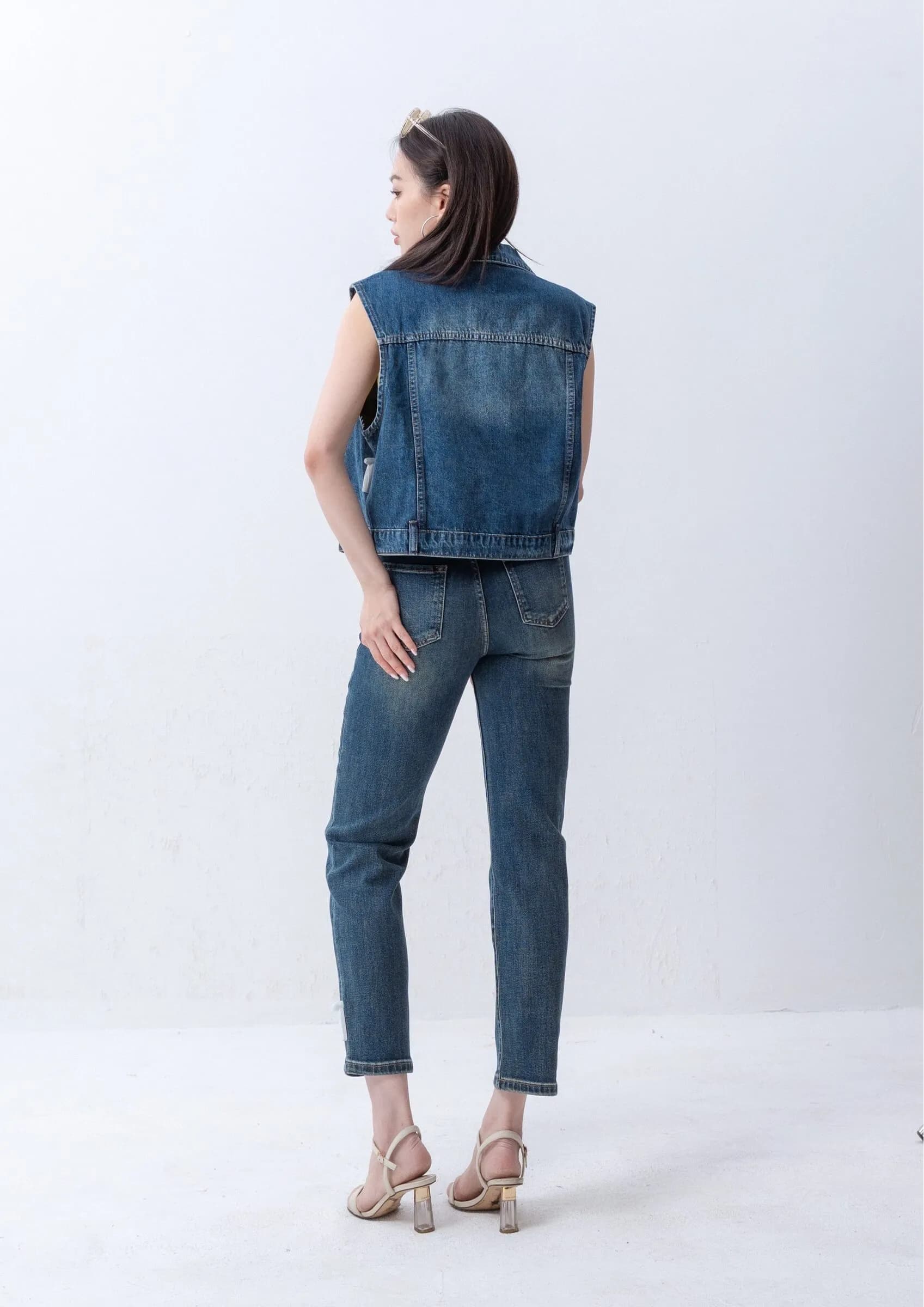 Skinny Cropped Jeans ZJL5035