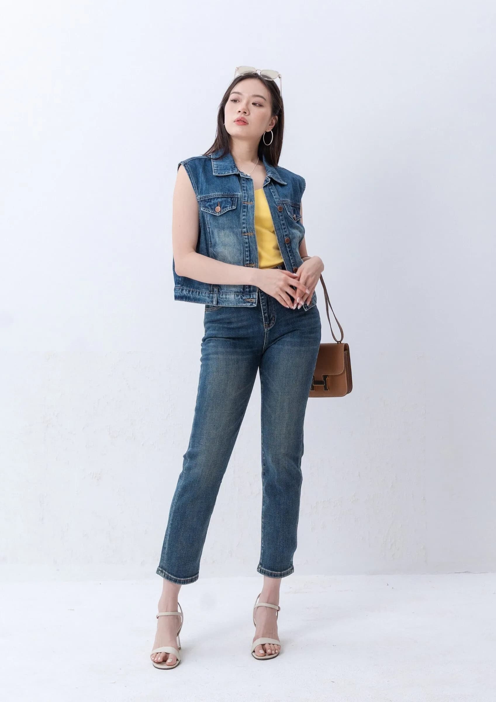 Skinny Cropped Jeans ZJL5035
