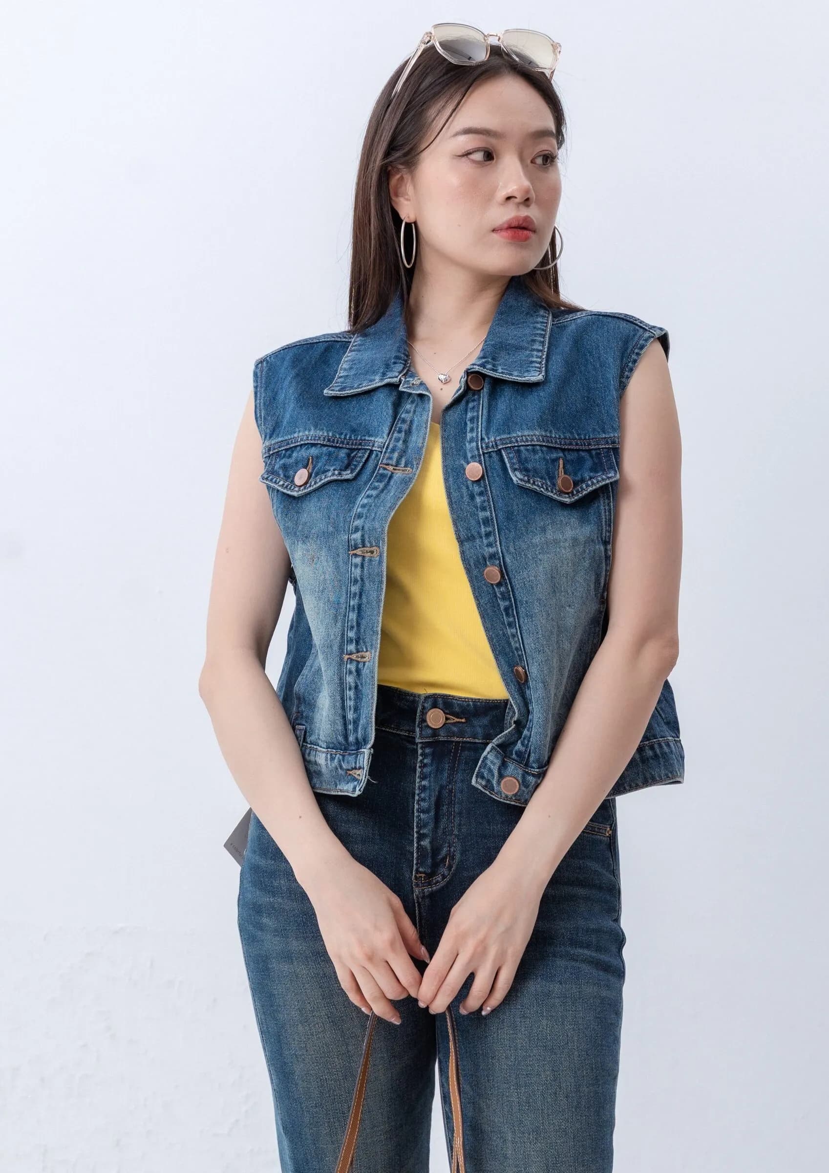 Denim Waistcoat ZBP5257