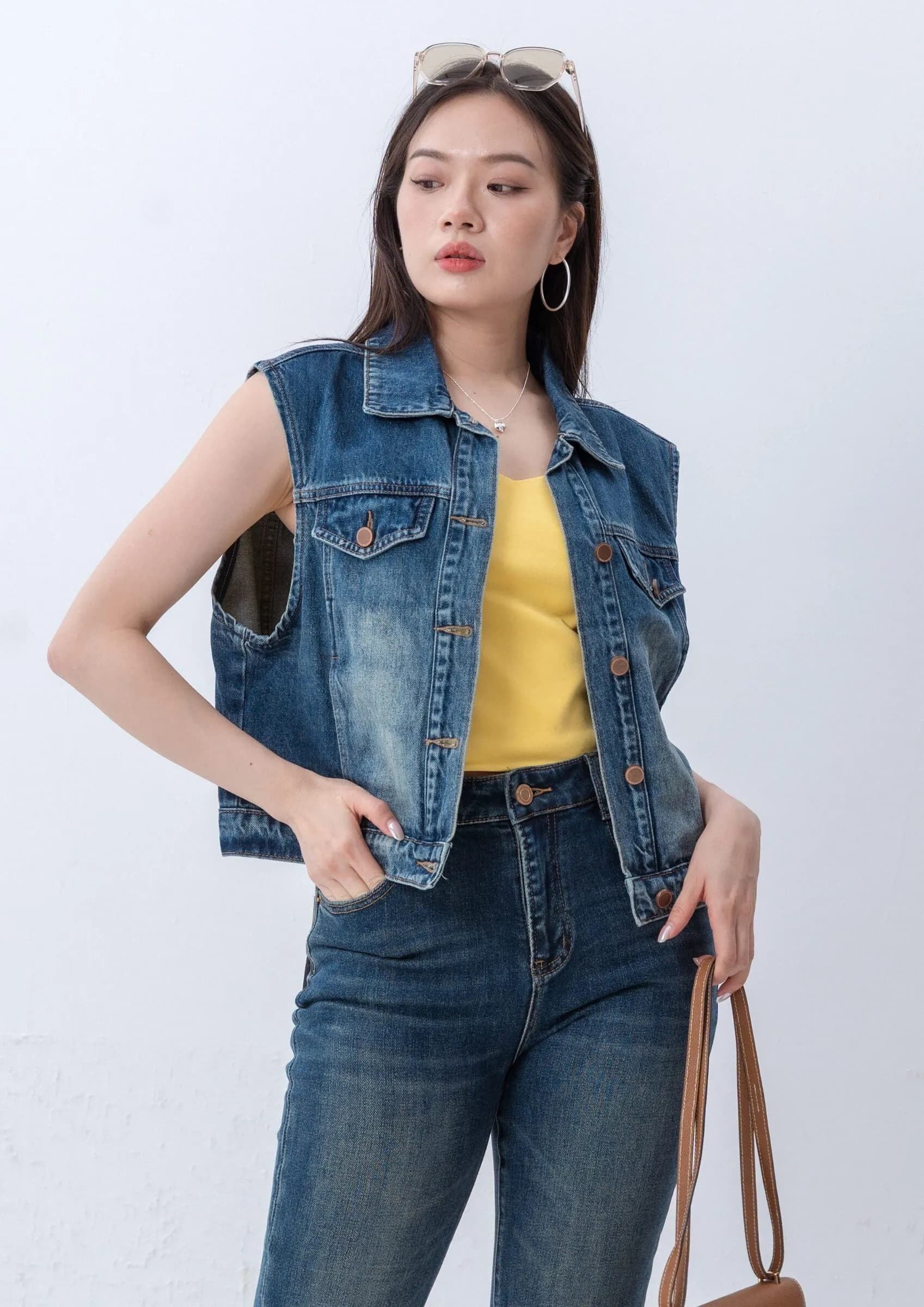Skinny Cropped Jeans ZJL5035